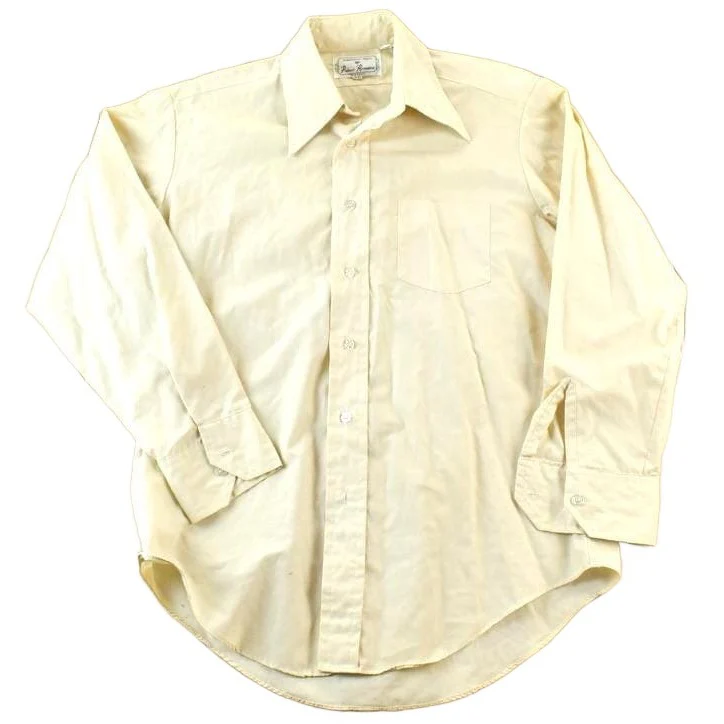 Vintage 1970s Prince Romano Button Up Dress Shirt Men's Large