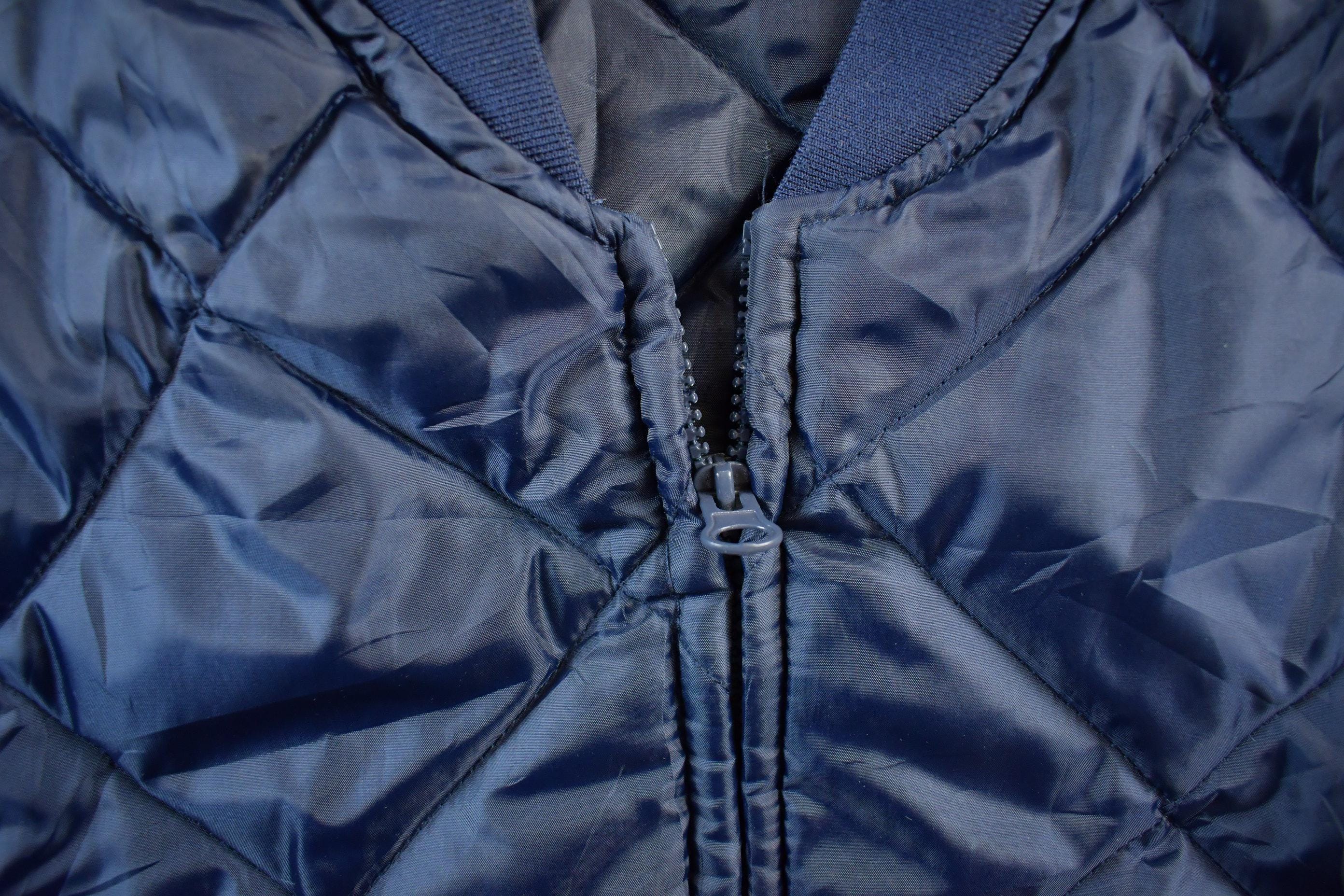 Vintage 1970s Quilted Hunting Jacket Men's XL - Image 3
