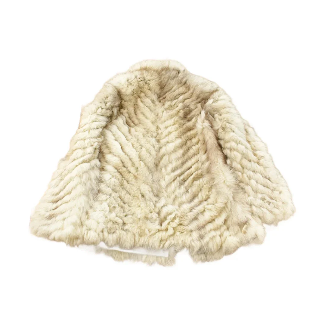 Vintage 1970s Saga Fox Arctic Fox Fur Coat Women's Medium - Image 2