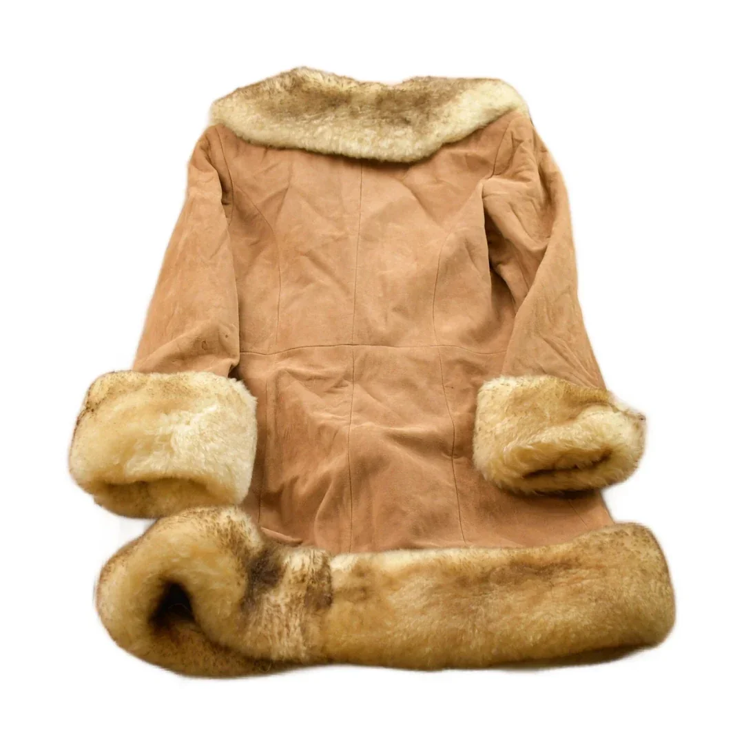 Vintage 1970s Sally Afghan Penny Lane Shearling Jacket - Image 2