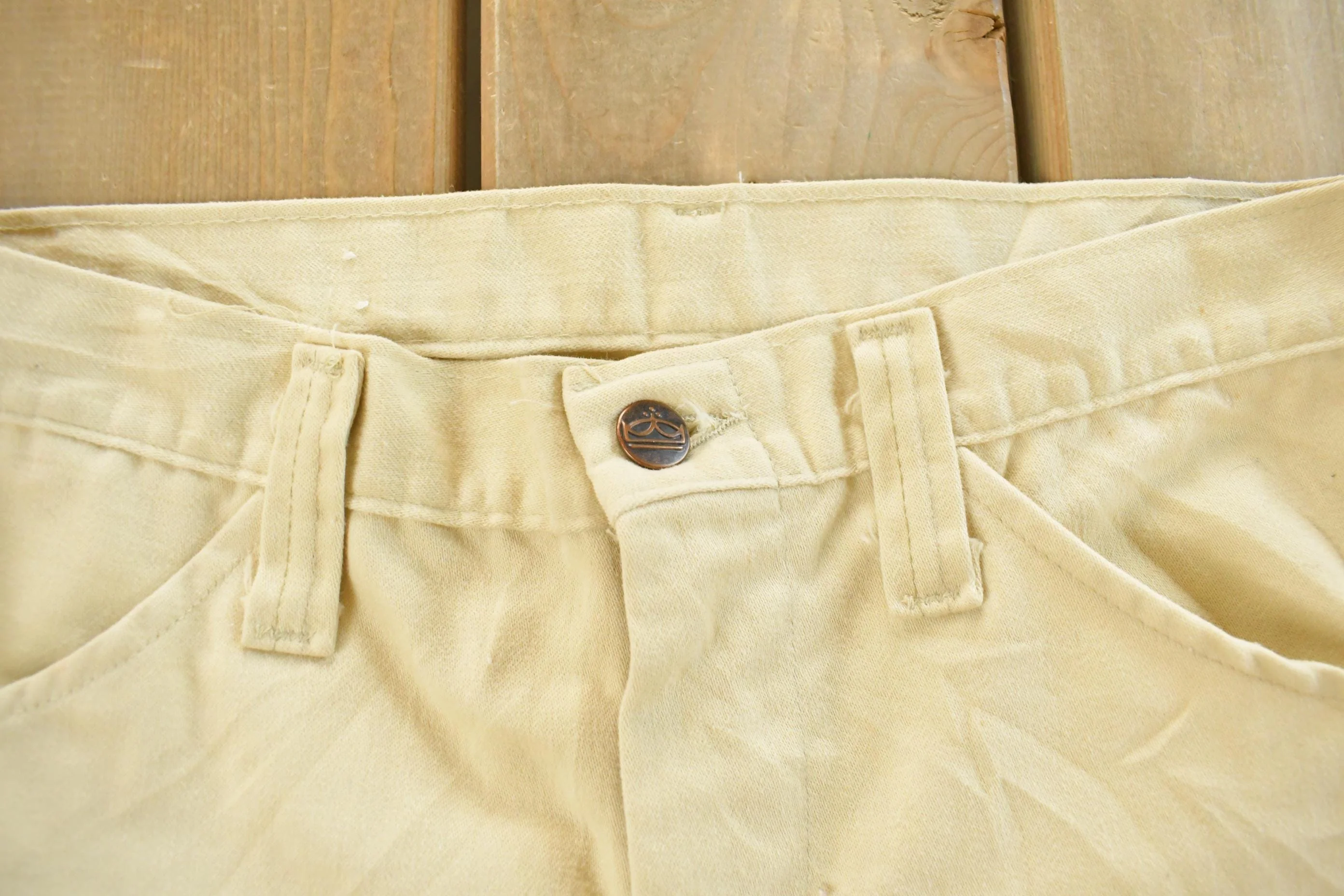 Vintage 1970s Sears Flared Pants Men's 30 x 31 - Image 4