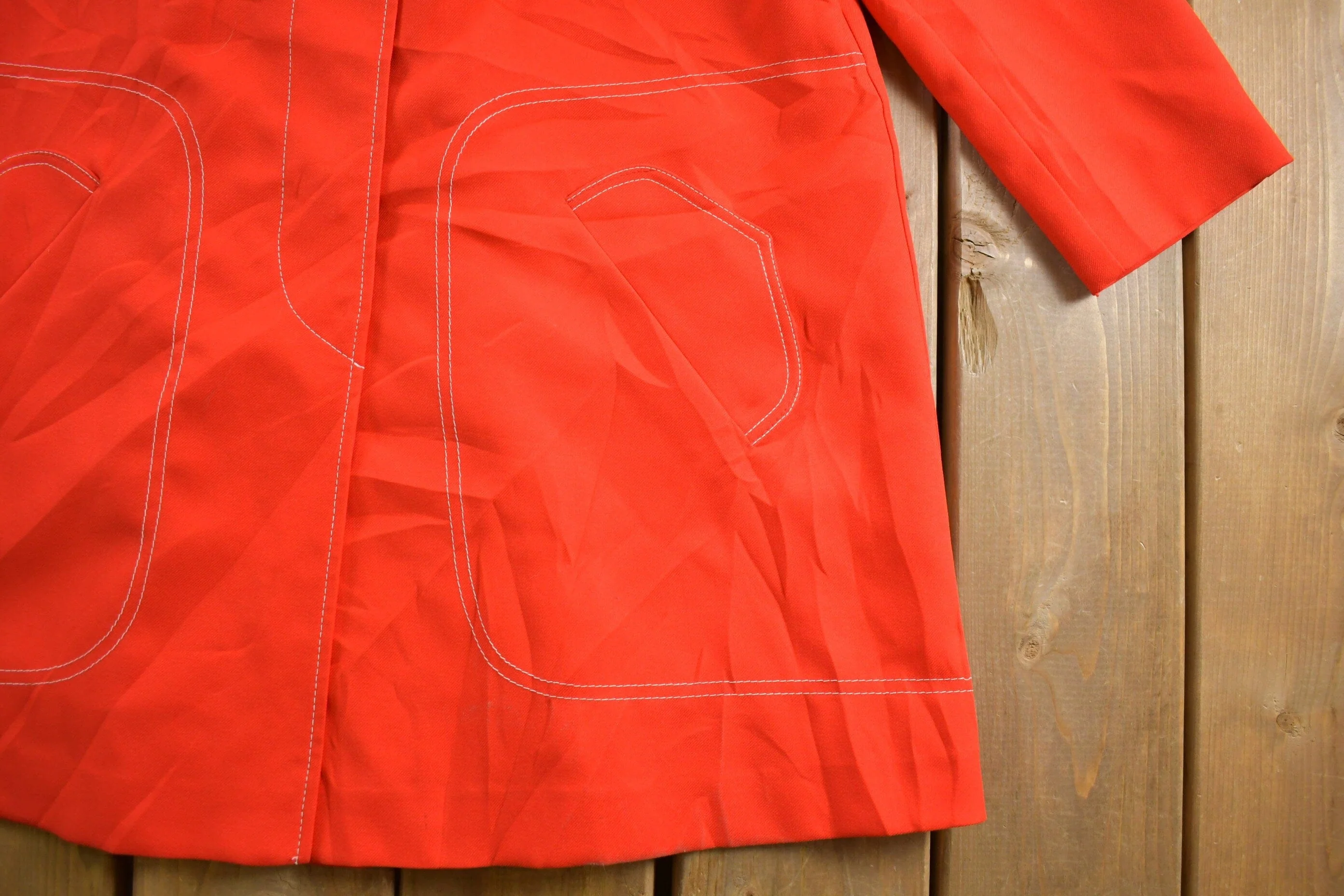 Vintage 1970s Sears Western Jacket Men's Large - Image 4