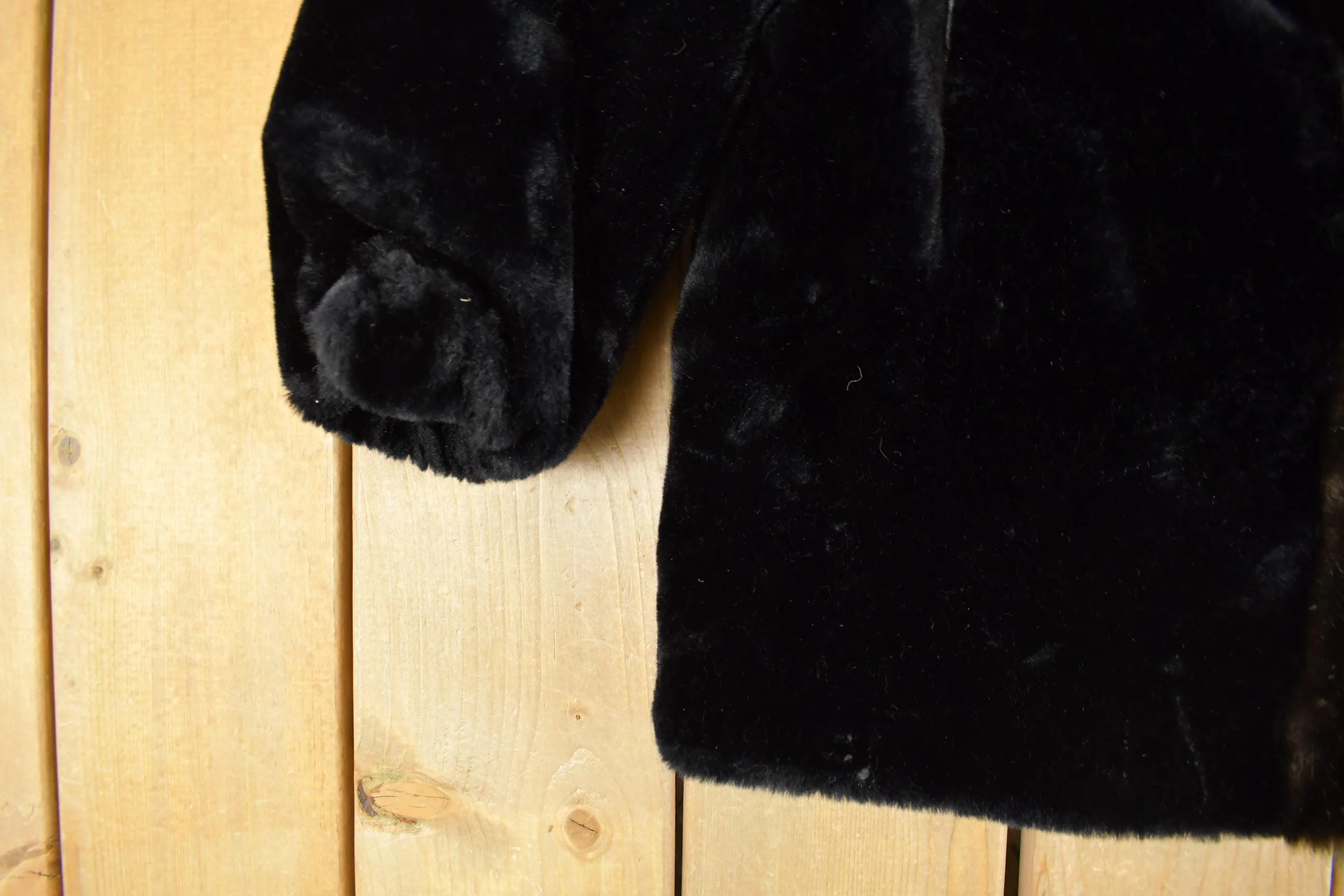 Vintage 1970s Sheered Beaver Fur Coat Women's Small - Image 3