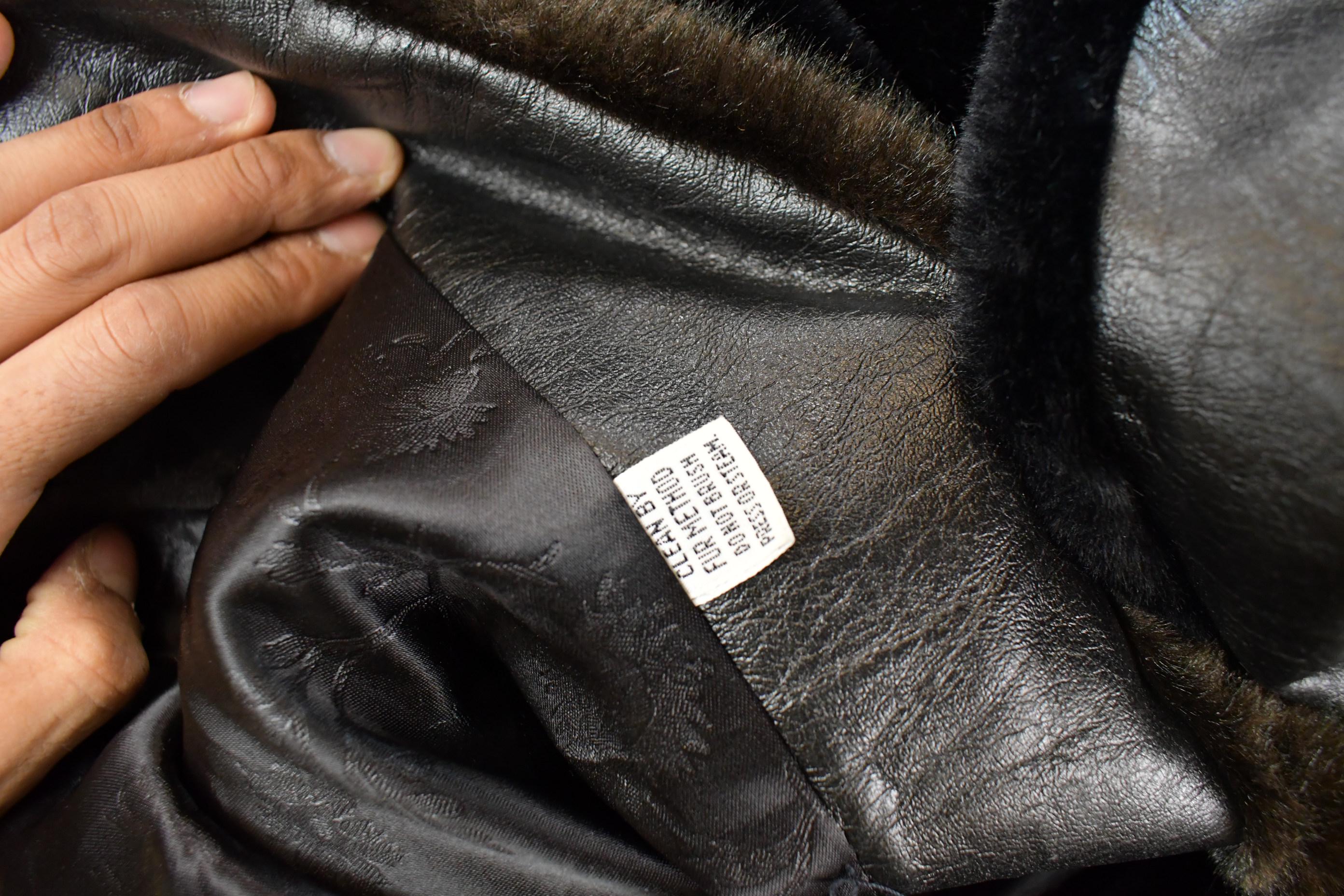 Vintage 1970s Sheered Beaver Fur Coat Women's Small - Image 5
