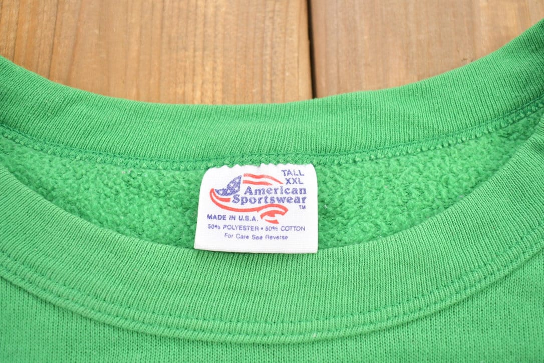 Vintage 1970s Superior Hills Huskies Crewneck Sweatshirt Men's XS - Image 3