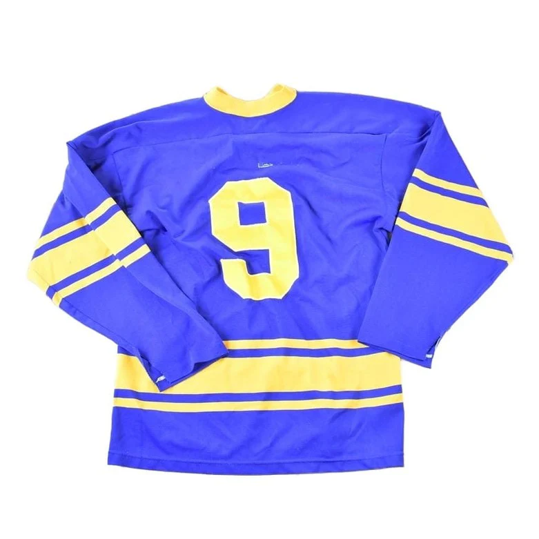 Vintage 1970s Wein Hockey Jersey Sweatshirt Mens S