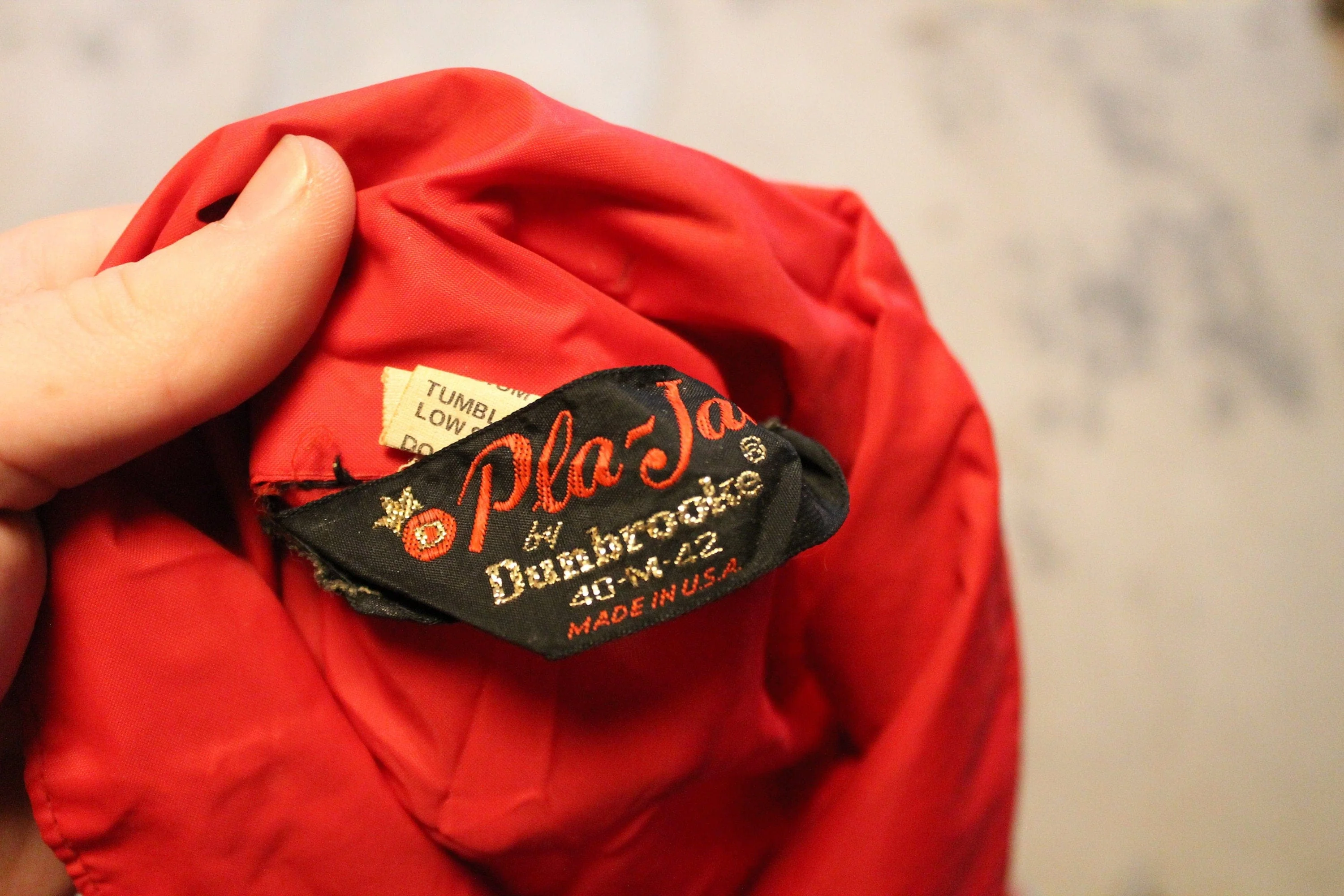 Vintage 1970s Western Embroidered Pla-Jac By Dunbrooke Windbreaker Men's Medium - Image 5