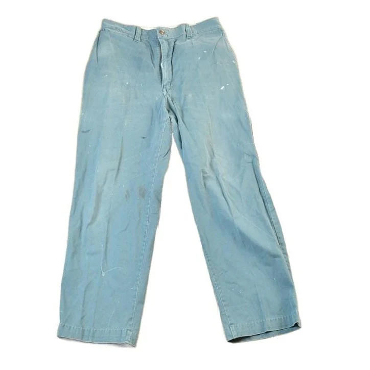 Vintage 1970s Work Pants Men's 32 x 26 Made In USA