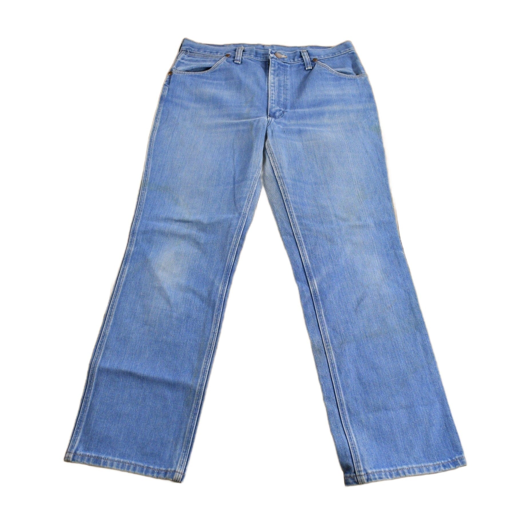 Vintage 1970s Wrangler Western Style Denim Jeans Men's 34 x 28
