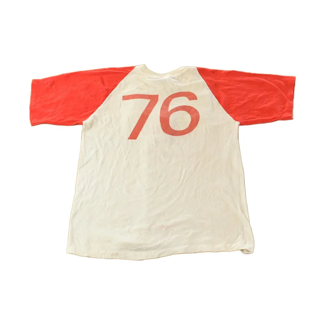 Vintage 1976 Montreal Olympics Raglan T-Shirt Men's Large - Image 2