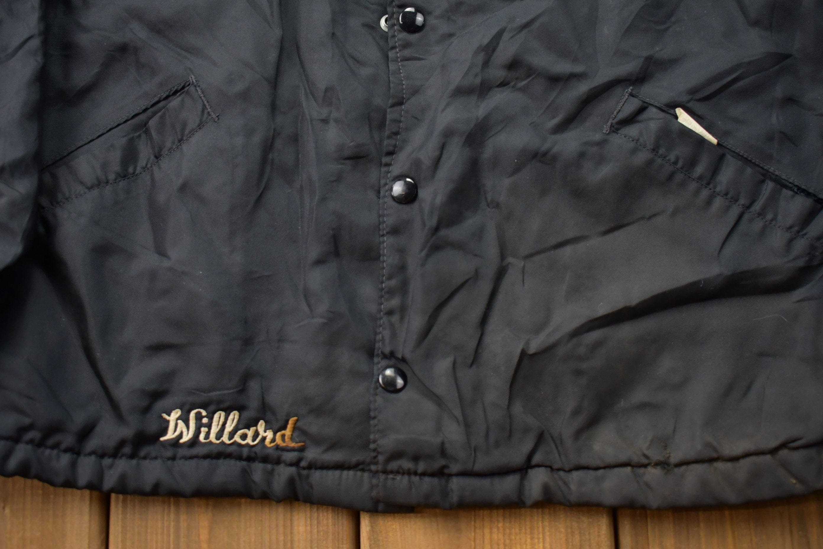 Vintage 1979-1980 Sports Windbreaker Jacket Men's Large - Image 3