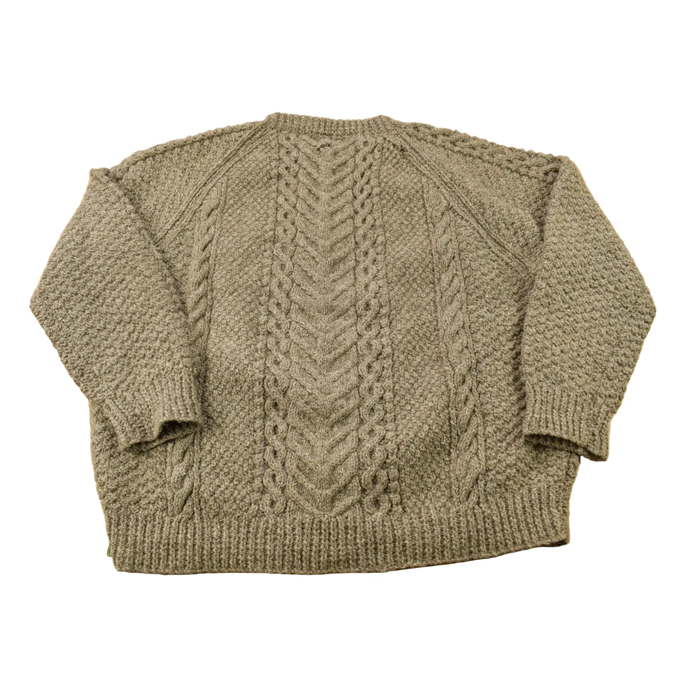 Vintage 1980s Wool House Of Ireland Knit Sweater Men's 2XL - Image 2