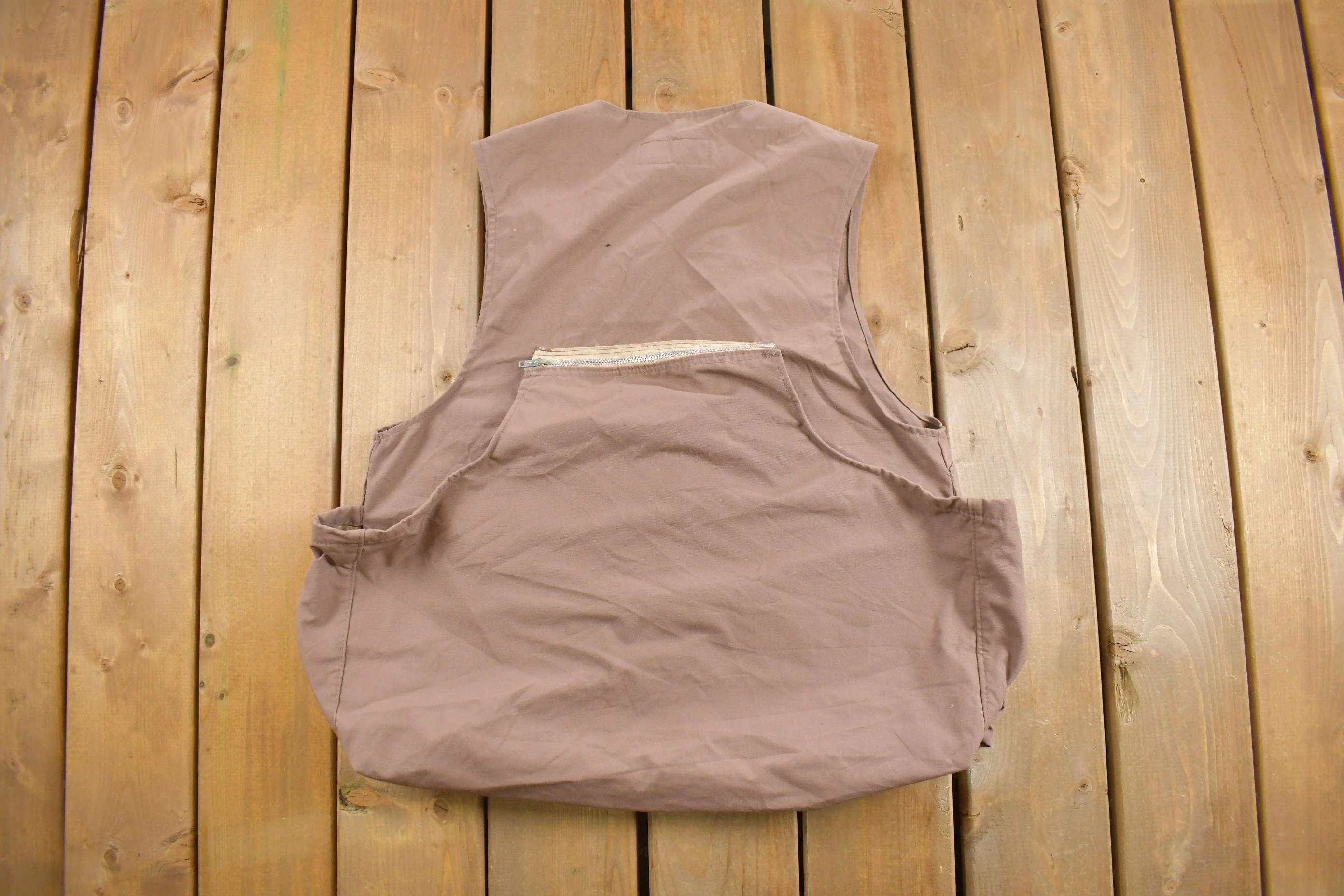 Vintage 1980s 10X Hunting Vest Men's Large - Image 3