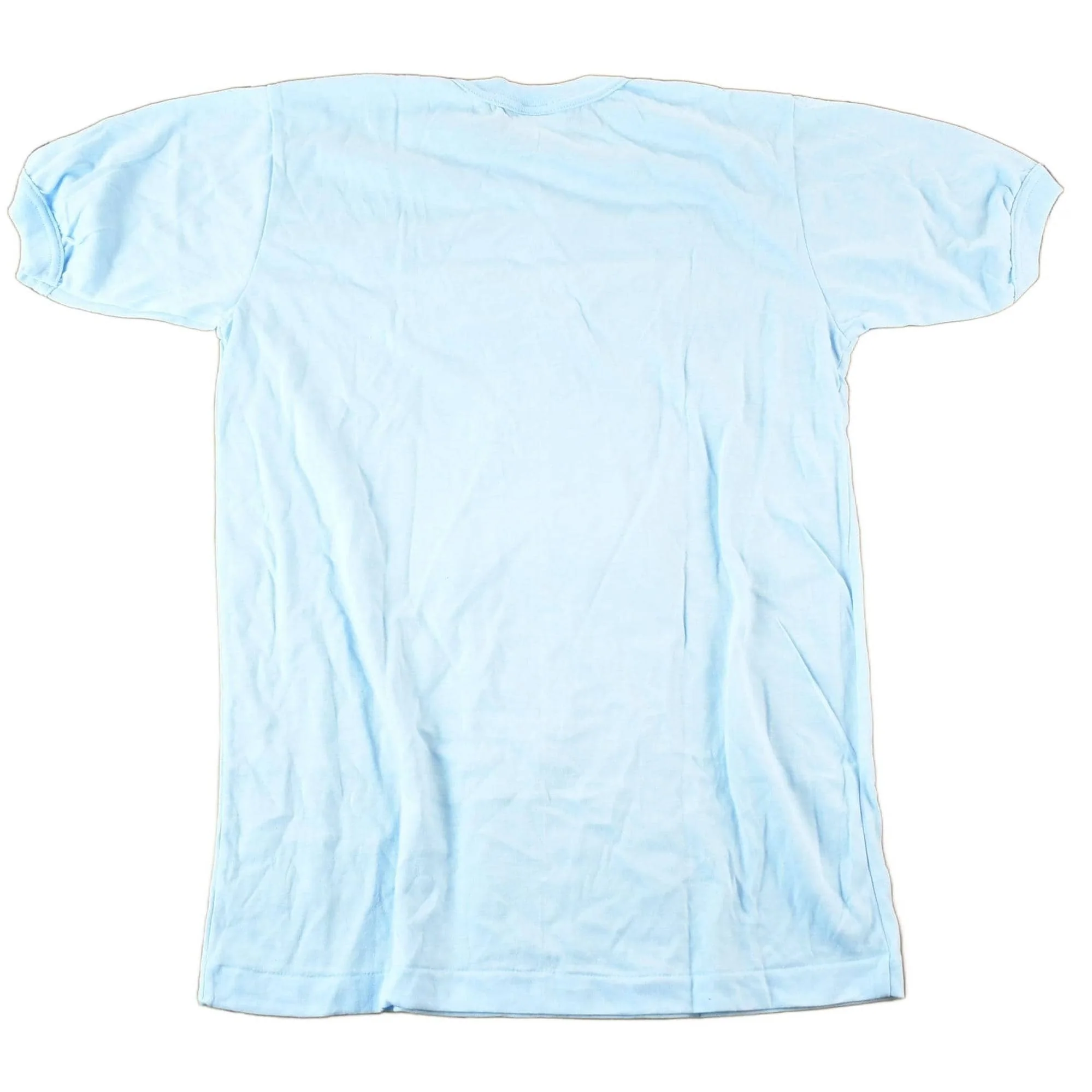 Vintage 1980s 24K Fashion Ringer Sleeve Souvenir T-Shirt Mens S - Image 2