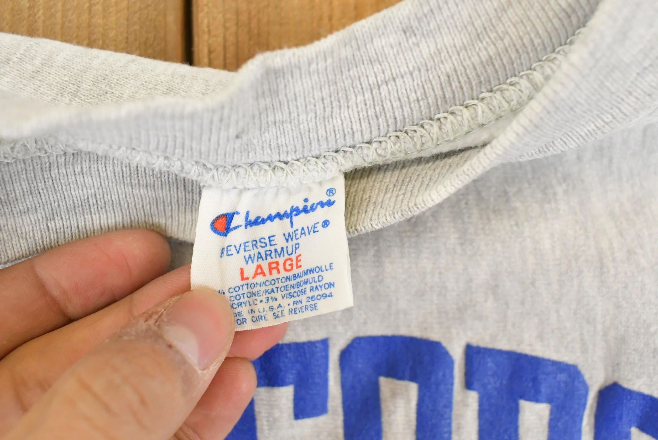 Vintage 1980's Air Force Athletics Champion Reverse Weave Crewneck Sweatshirt Men's Medium - Image 6
