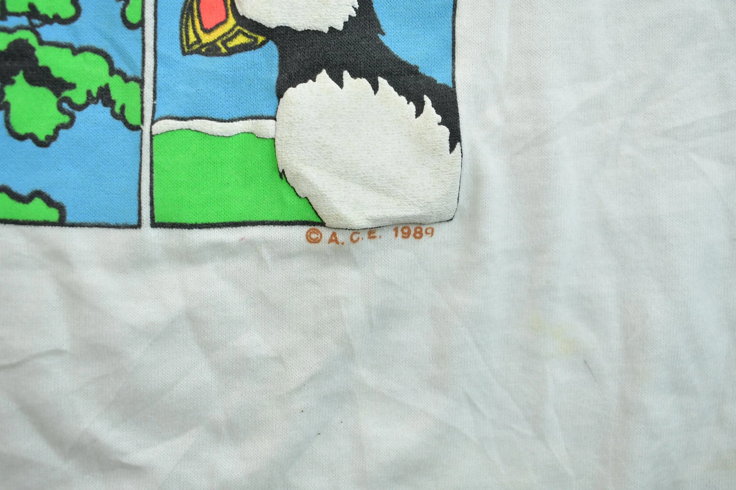 Vintage 1980s Alaska Animal Theme Souvenir T-Shirt Men's Large - Image 5