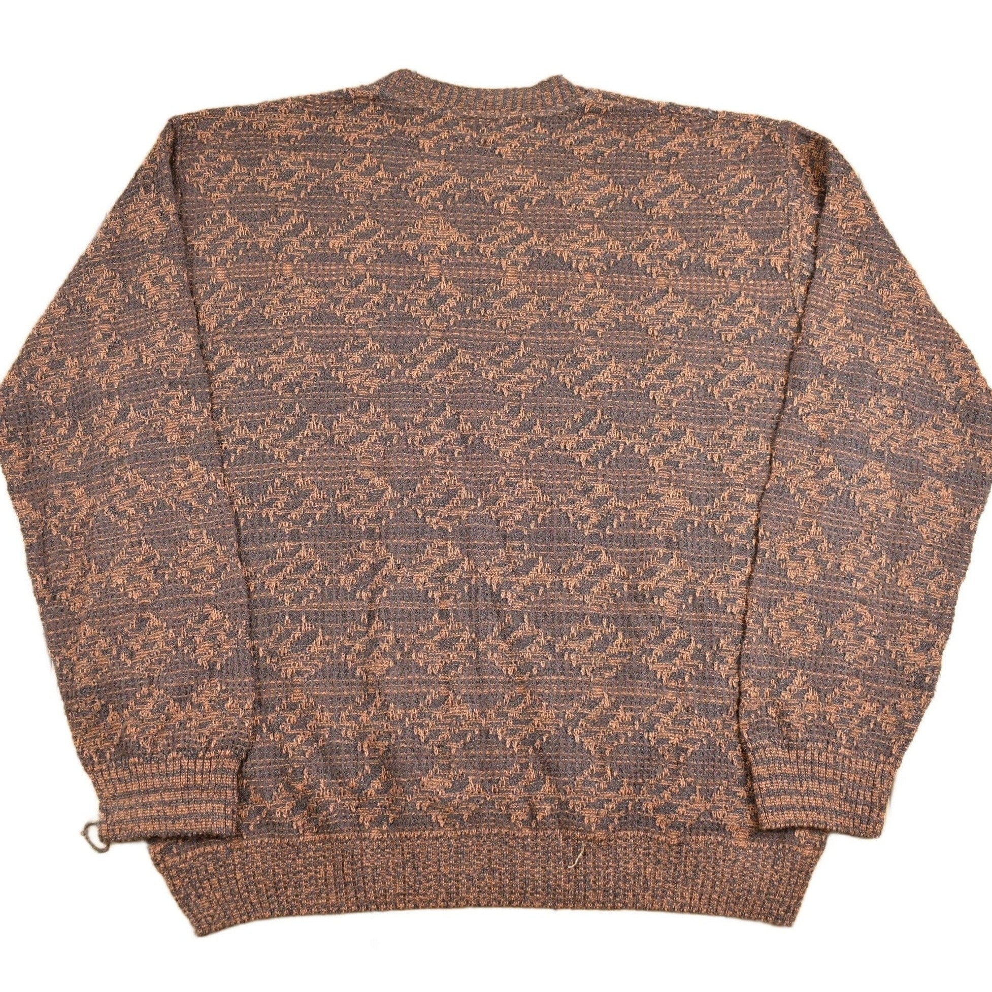 Vintage 1980s Allora Knit Sweater Men's 2XL - Image 2
