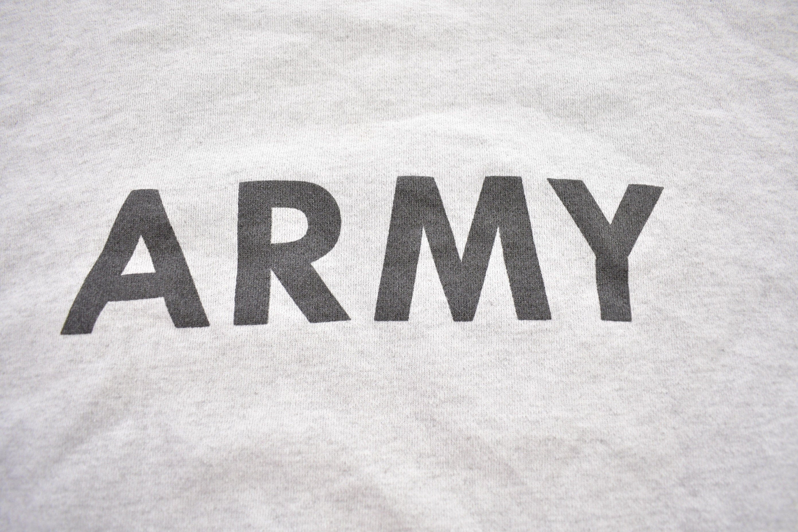 Vintage 1980s ARMY Military Crewneck Men's XL - Image 3