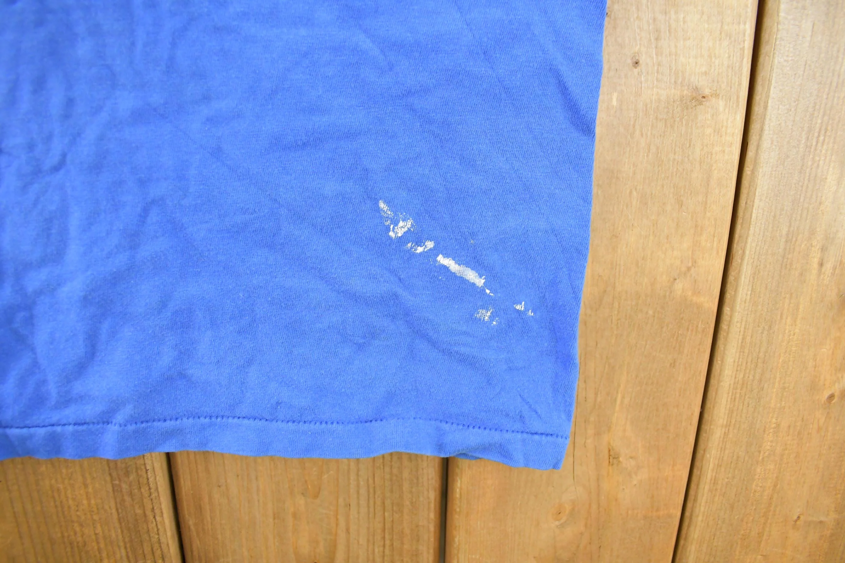 Vintage 1980s Bald Eagle Distressed Graphic T-Shirt Men's Medium - Image 7