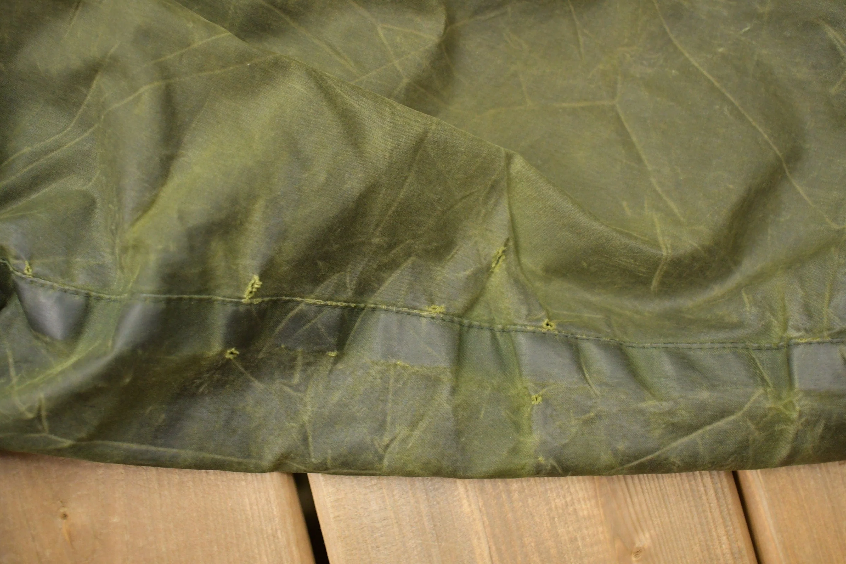 Vintage 1980s Barbour Wax Jacket Men's Medium - Image 3