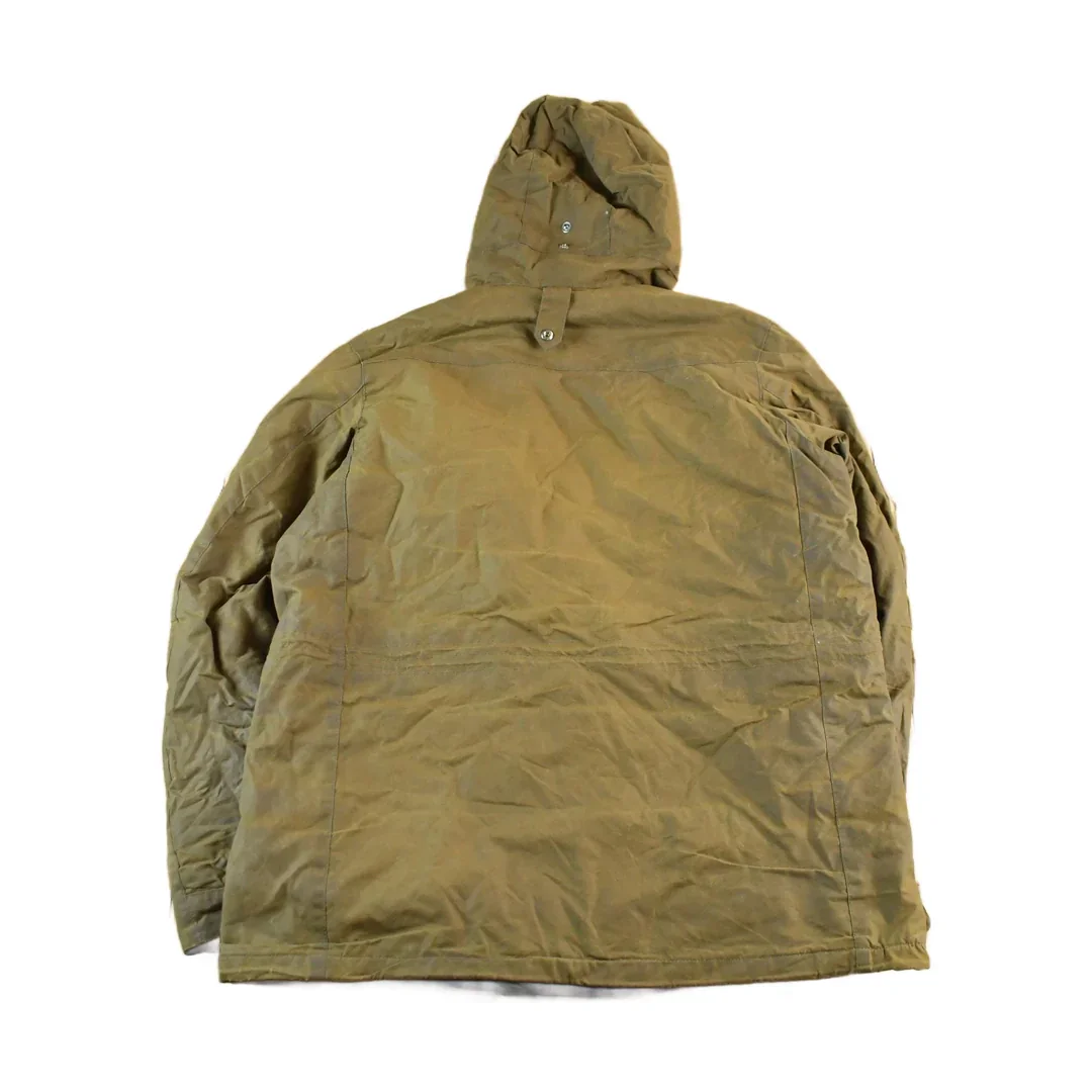 Vintage 1980s Barbour Wax Jacket Men's Large - Image 2