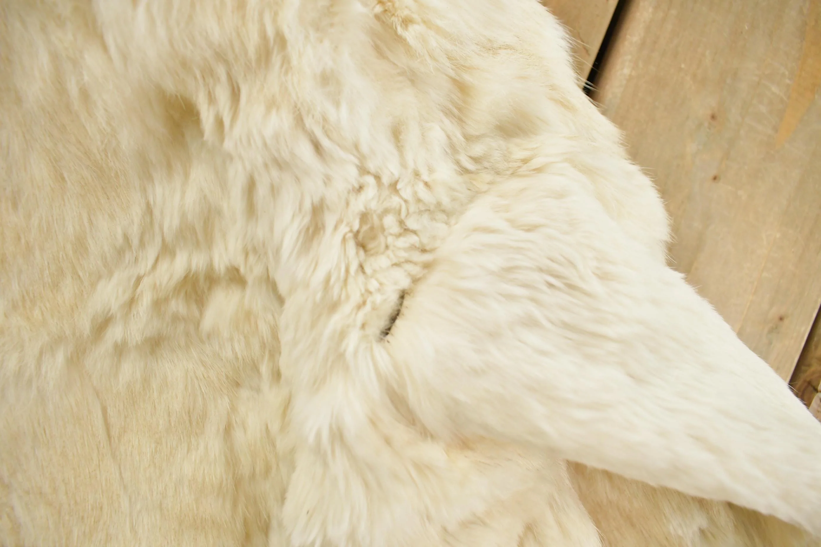 Vintage 1980s Berman's Rabbit Fur Coat Women's Small - Image 8