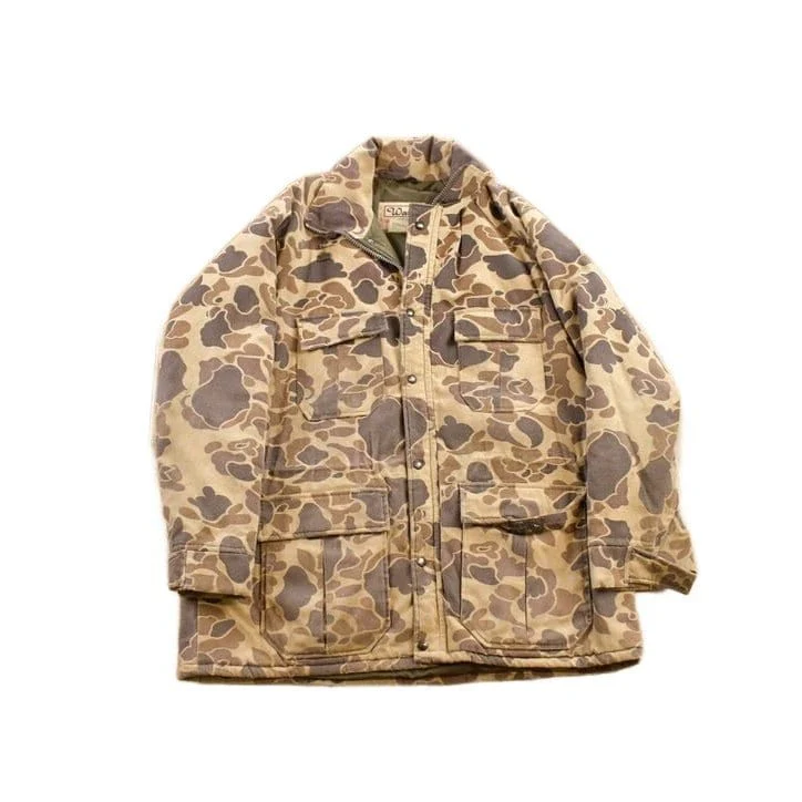 Vintage 1980s BlizzardPruf Frog Camo Winter Jacket Men's Large