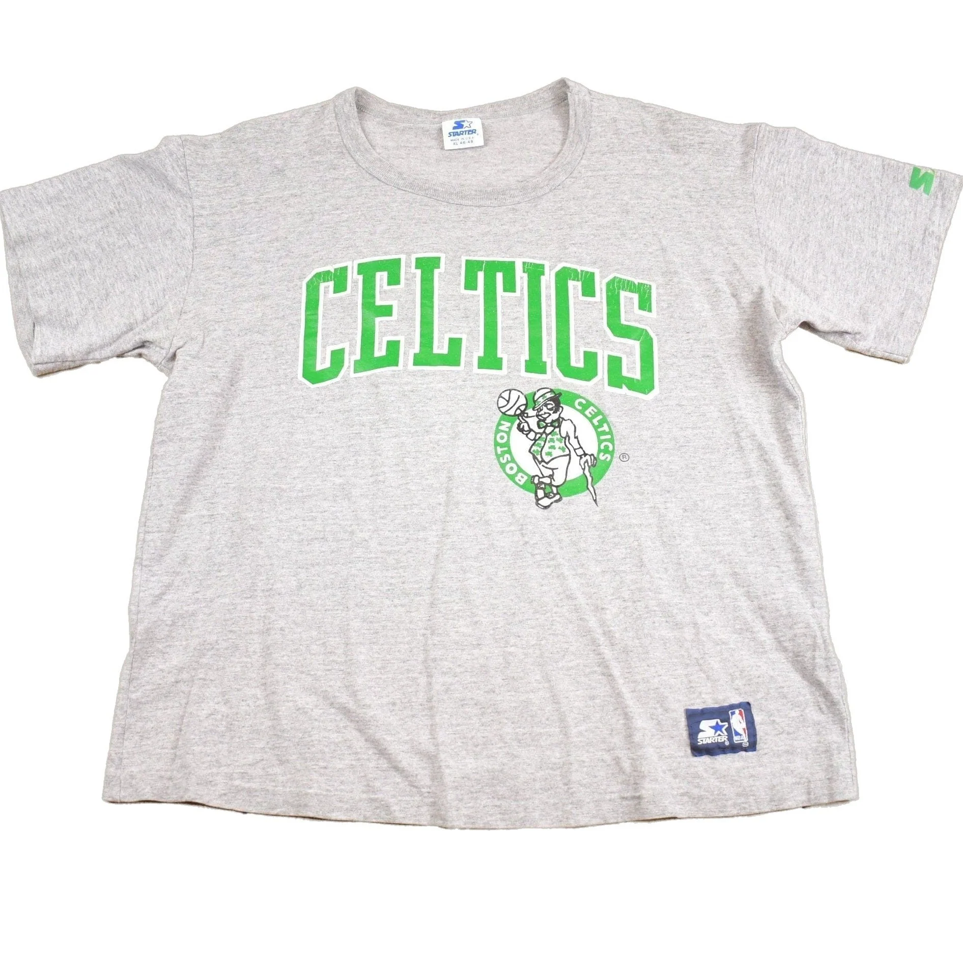 Vintage 1980s Boston Celtics NBA Starter T-Shirt Men's Medium