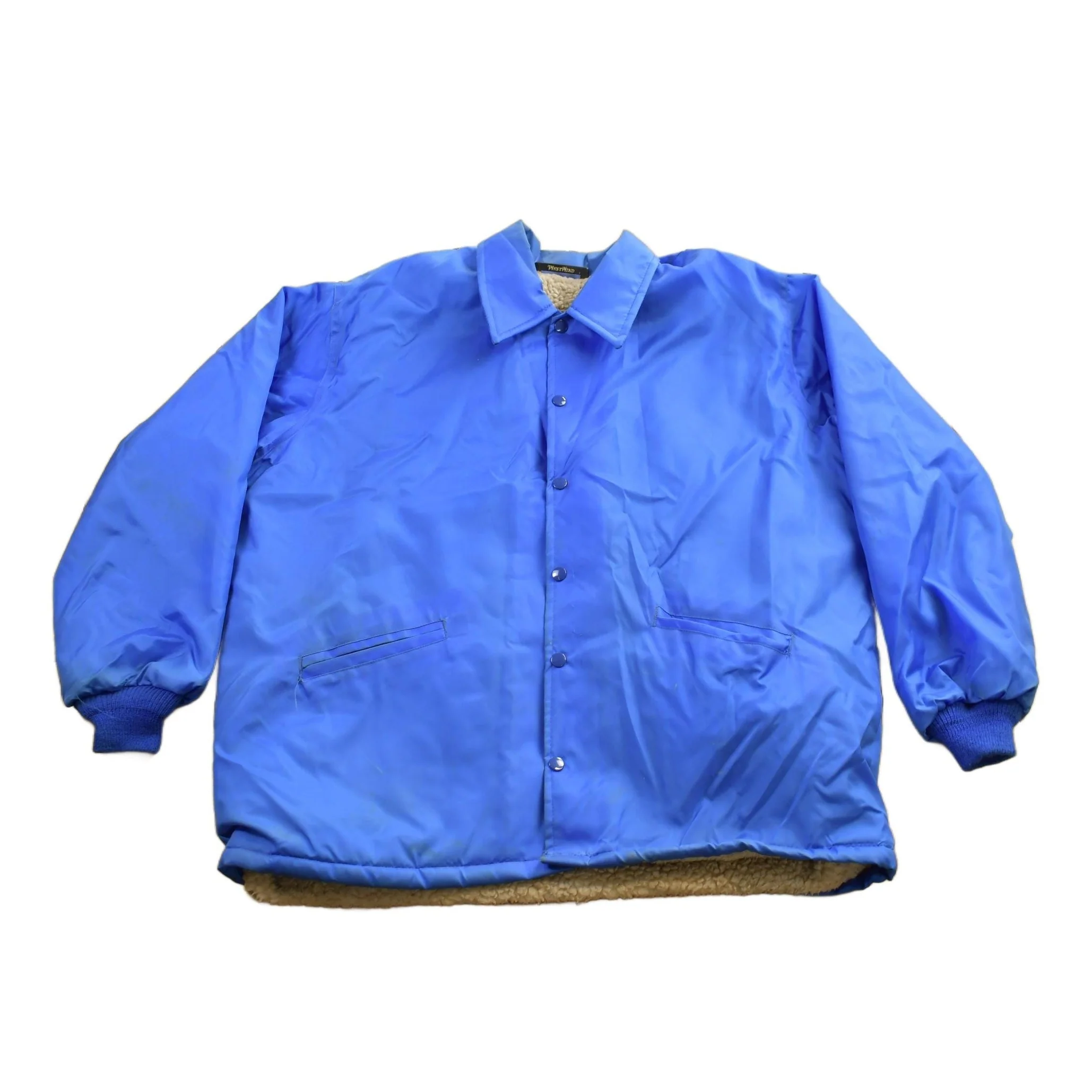 Vintage 1980s Boys Clubs Of Alaska West Wind Lined Jacket Men's 2XL