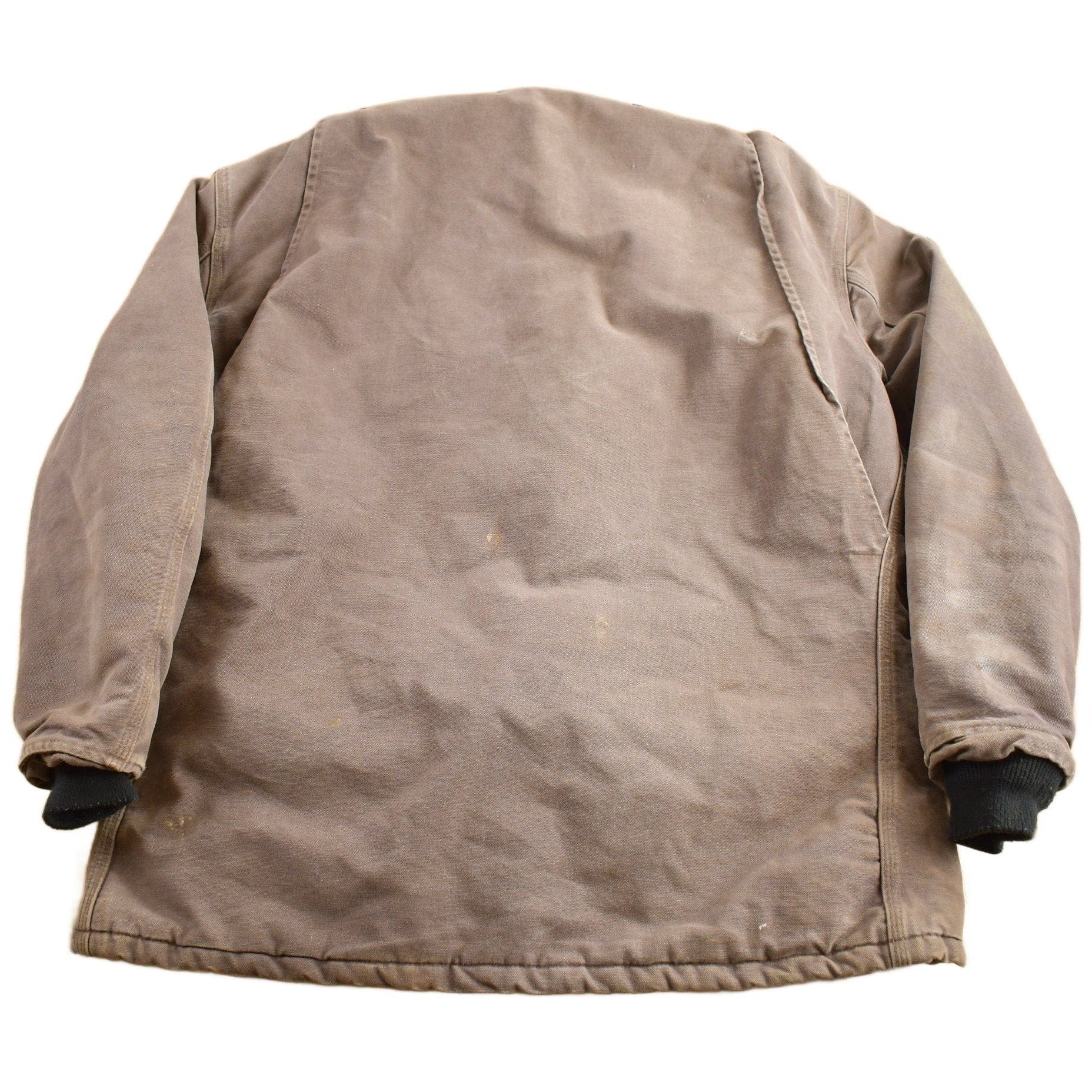 Vintage 1980s Brown Carhartt Field Coat Men's 2XL - Image 2