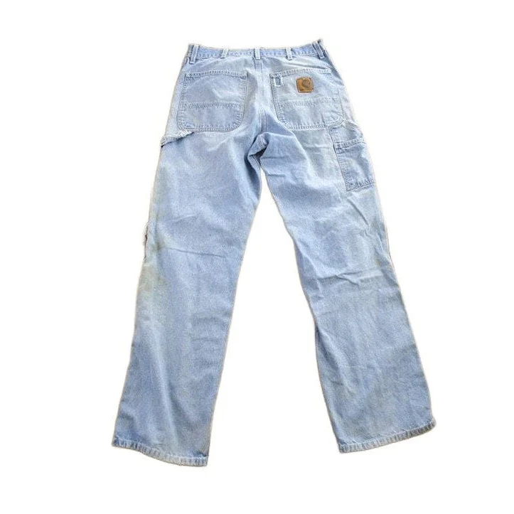 Vintage 1980s Carhartt Distressed Denim Jeans Men's 30 x 30