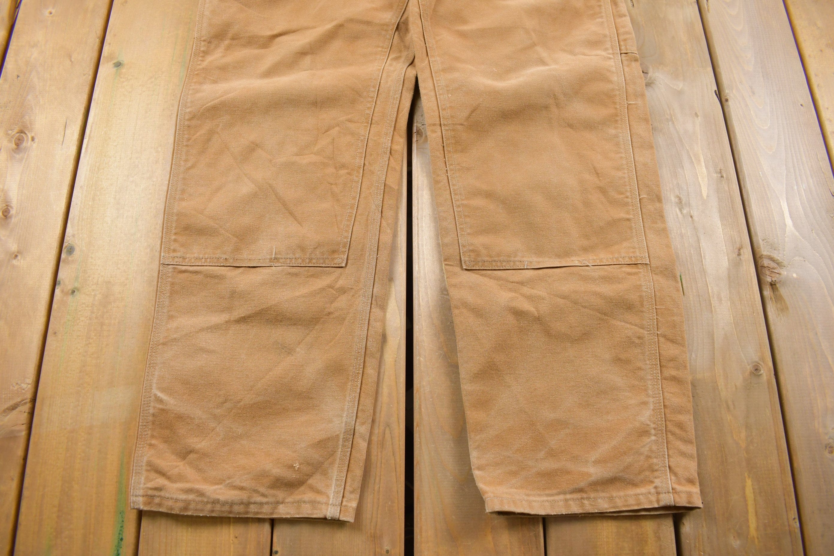Vintage 1980s Carhartt Double Knee Work Pants Men's 38 x 31 - Image 4