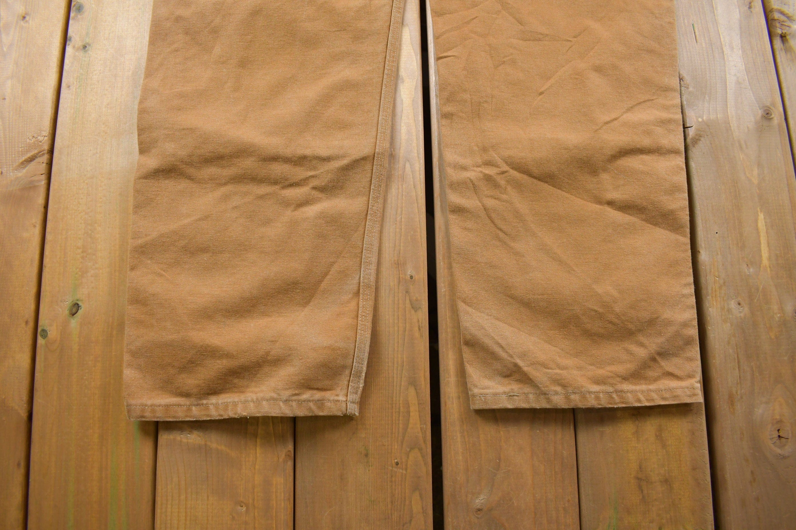 Vintage 1980s Carhartt Double Knee Work Pants Men's 38 x 31 - Image 7