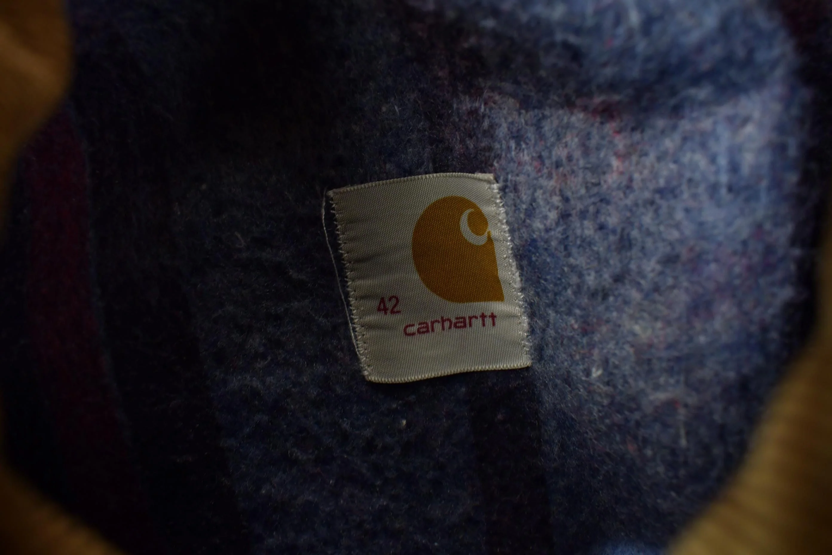 Vintage 1960s-1970s Carhartt Medium Wash Jean Jacket Men's Medium - Image 6