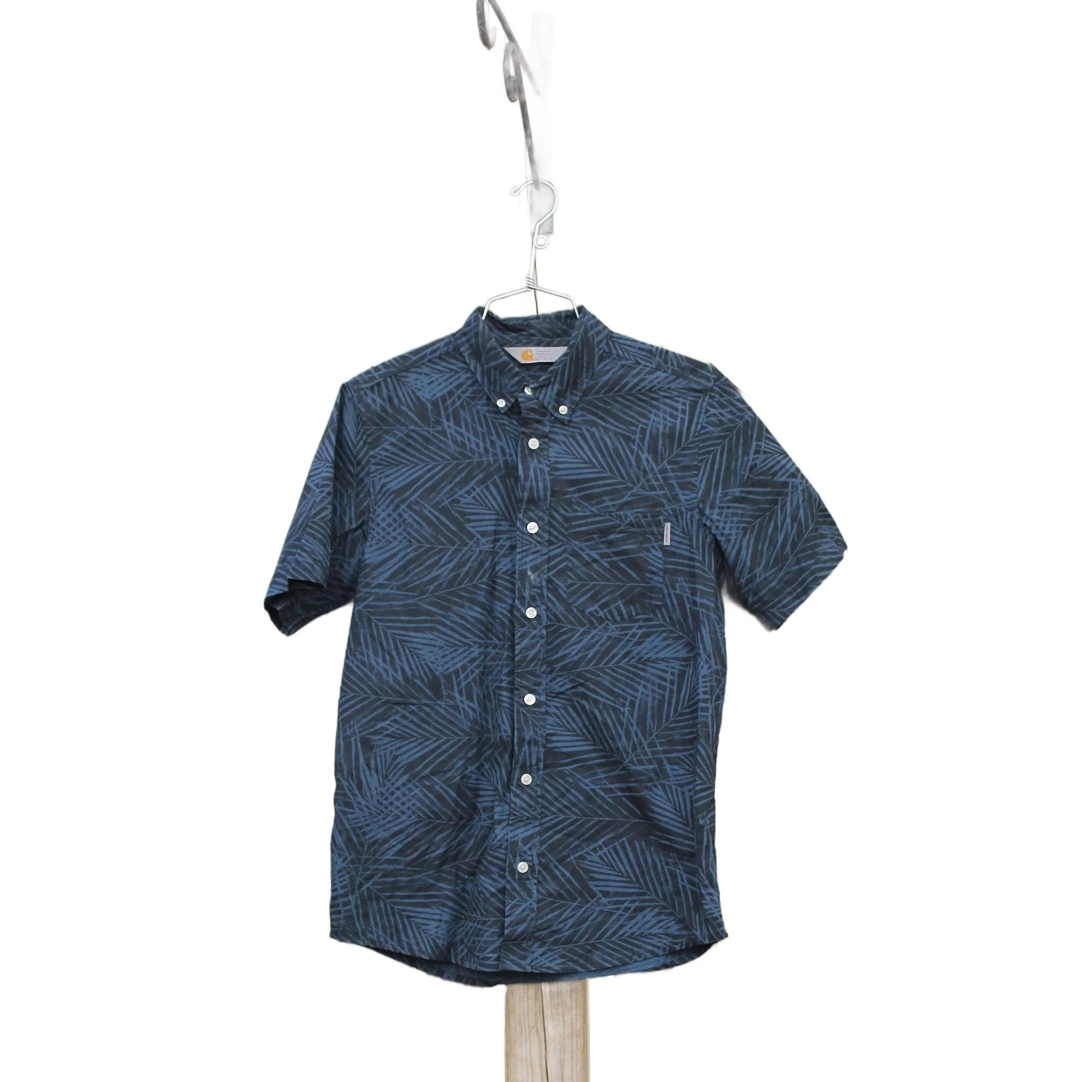 Vintage 1980s Carhartt Rugged Outdoor Wear Button Up Shirt Men's S - Image 2