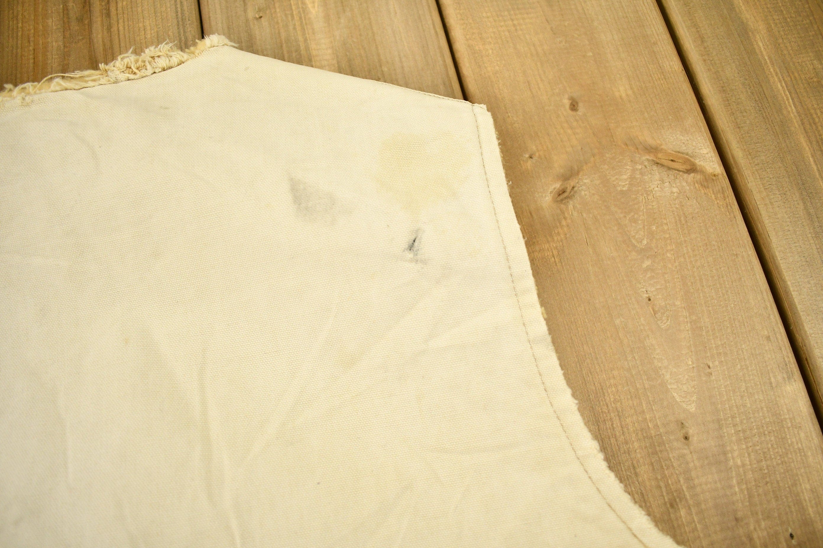 Vintage 1980s Carhartt Sherpa Lined Beige Work Vest - Image 7