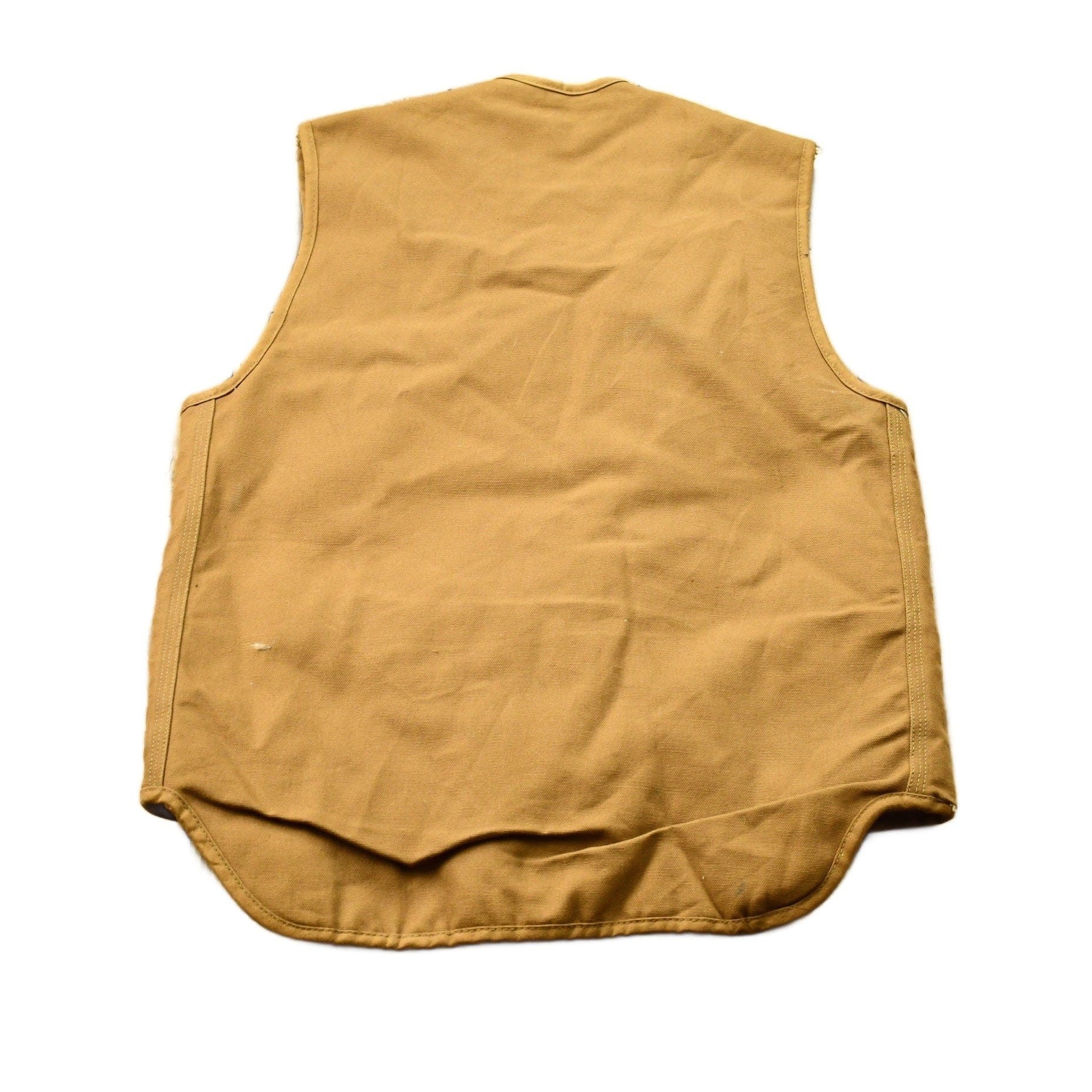 Vintage 1980s Carhartt Sherpa Vest Men's Small - Image 2