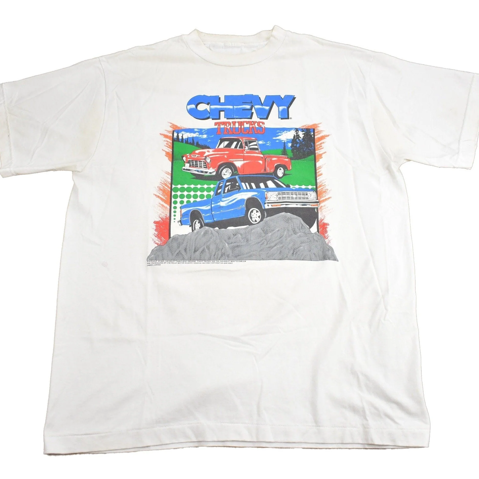 Vintage 1980s Chevrolet Chevy Trucks Graphic T-Shirt Men's XL
