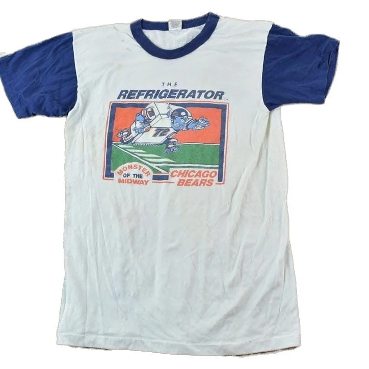 Vintage 1980s Chicago Bears Monster Of The Midway NFL Graphic T-Shirt Men's Medium