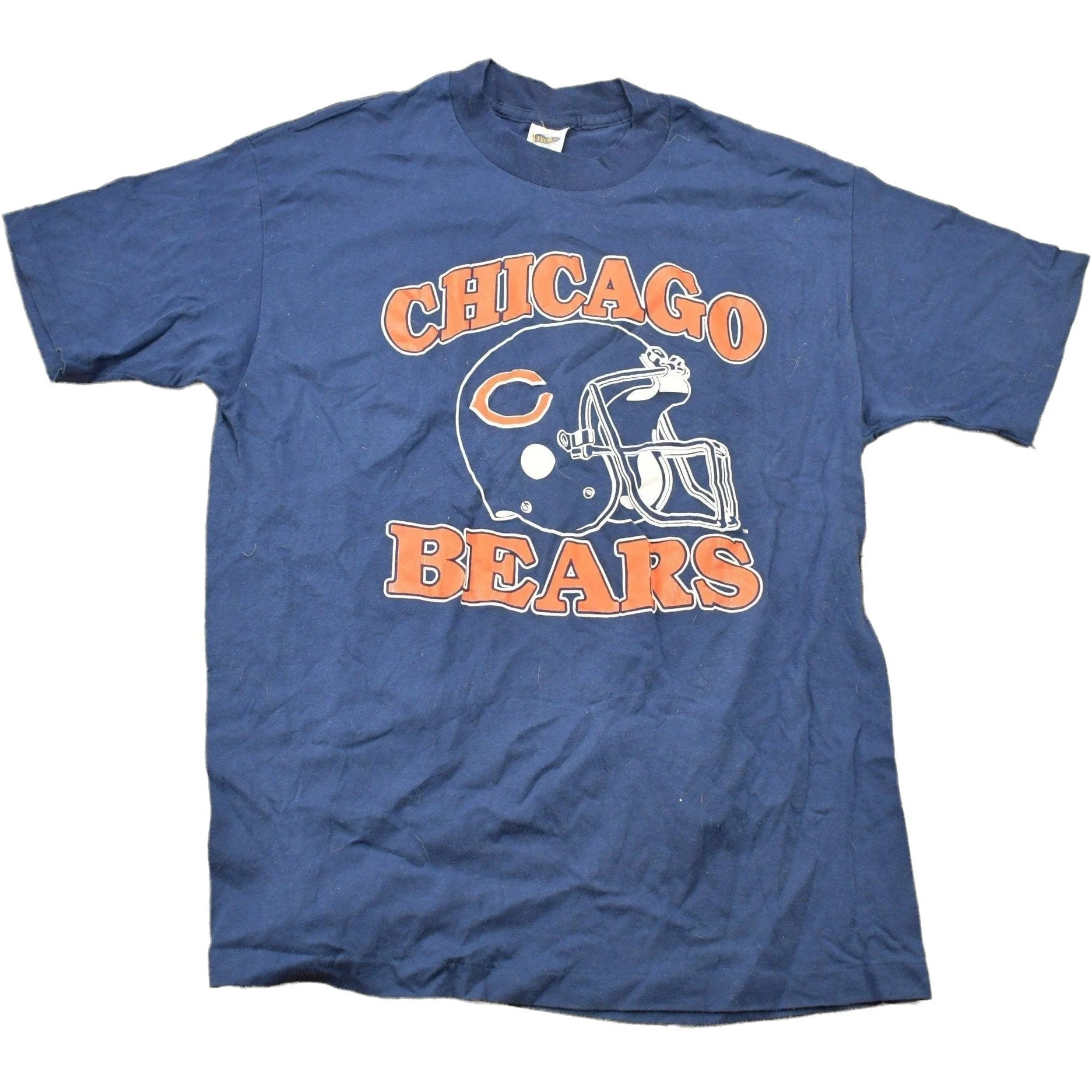 Vintage 1980s Chicago Bears NFL Graphic T-Shirt Men's Large