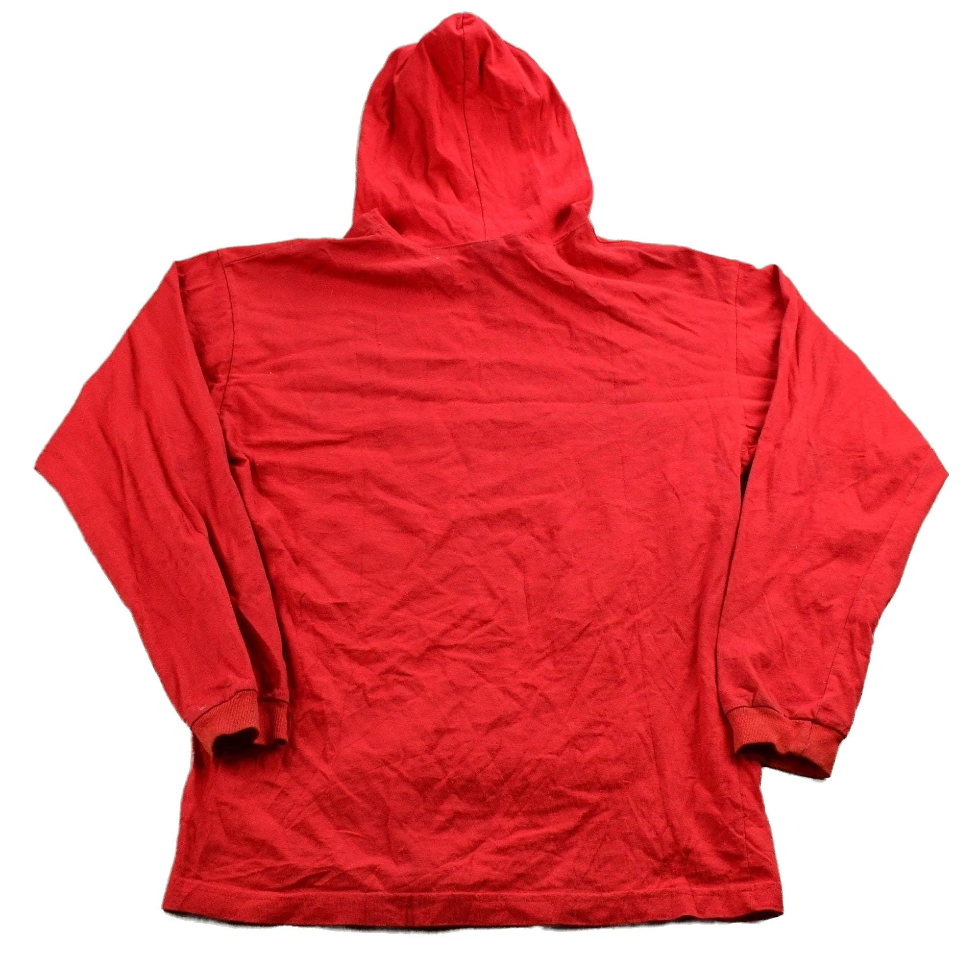 Vintage 1980s Chicago Bulls NBA Logo 7 Light Weight Hoodie Sweatshirt Men's Small - Image 2