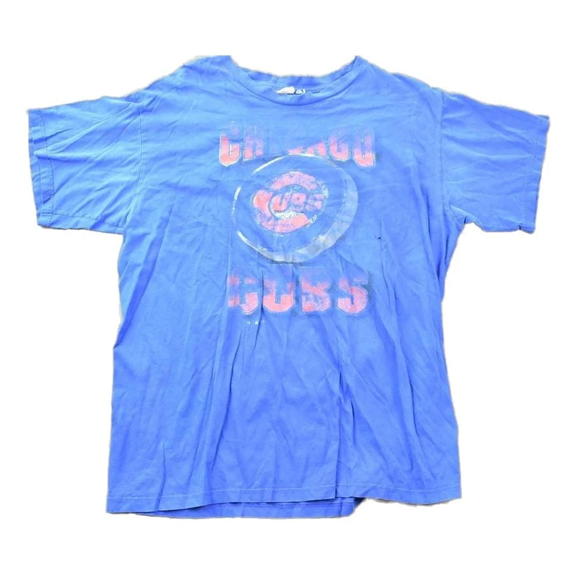 Vintage 1980s Chicago Cubs MLB Graphic T-Shirt Men's Large