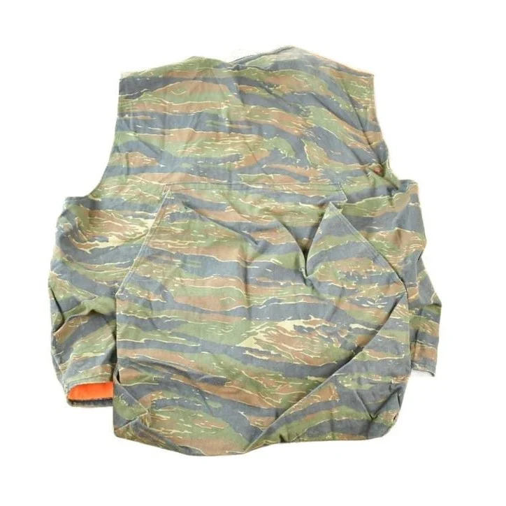Vintage 1980s Clarkfield Outdoors Woodland Camo Hunters Vest Men's L - Image 2
