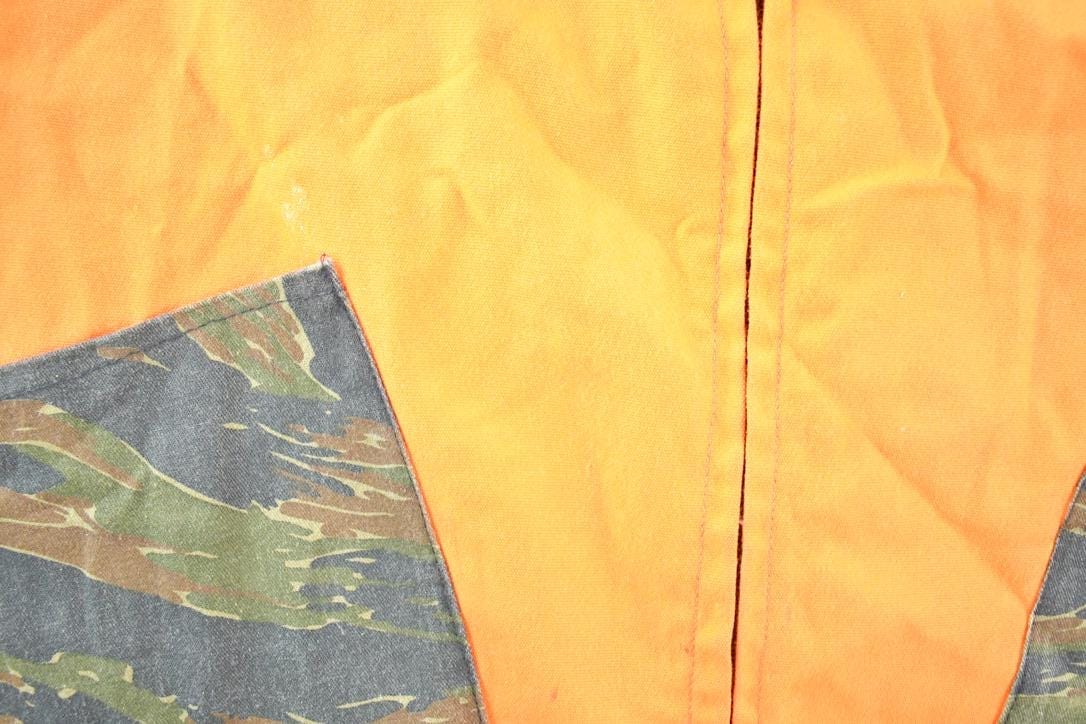 Vintage 1980s Clarkfield Outdoors Woodland Camo Hunters Vest Men's L - Image 4