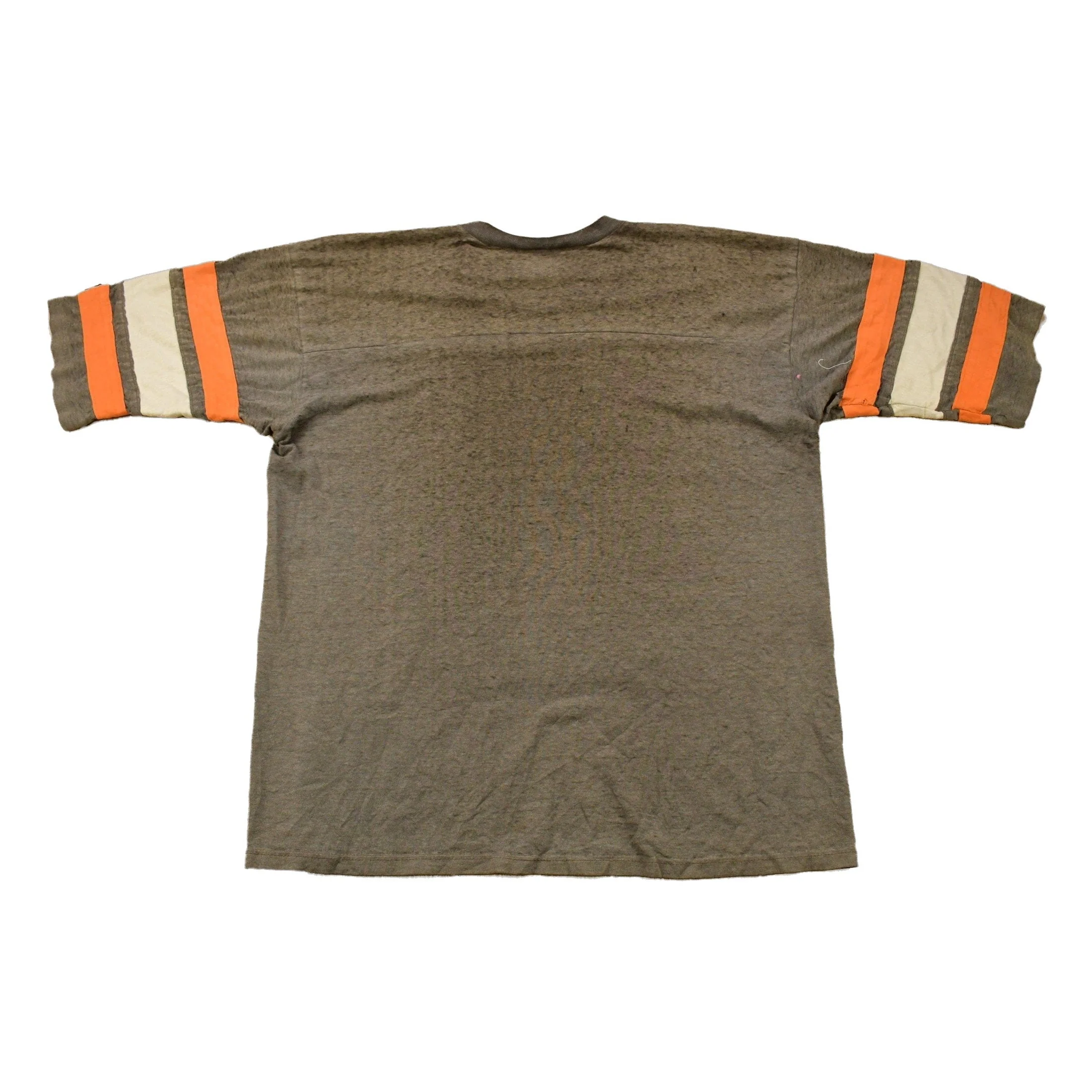 Vintage 1980s Cleveland Browns Logo 7 Graphic T-Shirt Men's Large - Image 2