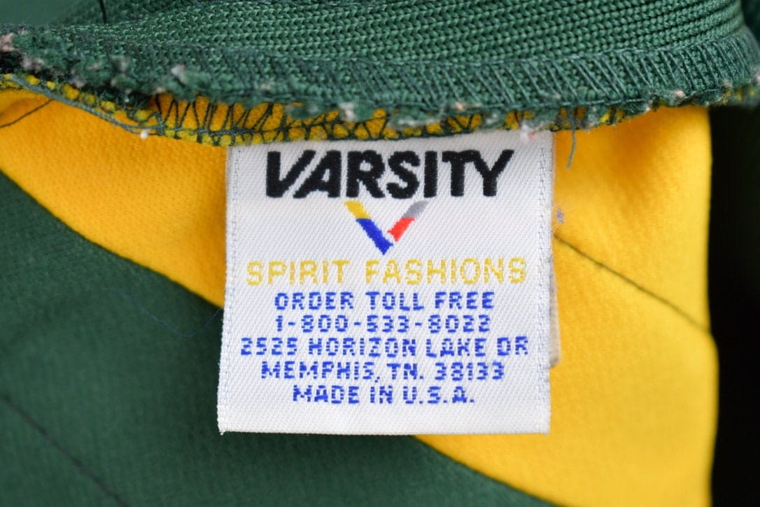 Vintage 1980s CLHS Varsity Cheerleading Uniform Jersey Men's Small - Image 5