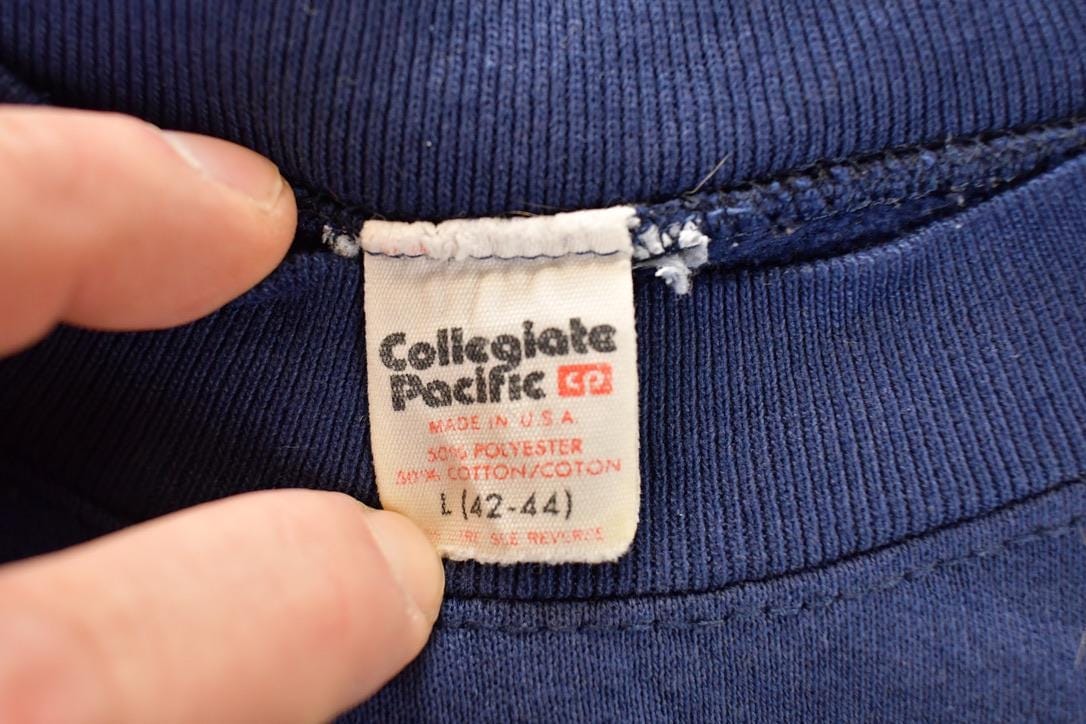 Vintage 1980s Collegiate Pacific Iowa State Big Tex University Crewneck Sweater Men's L - Image 4