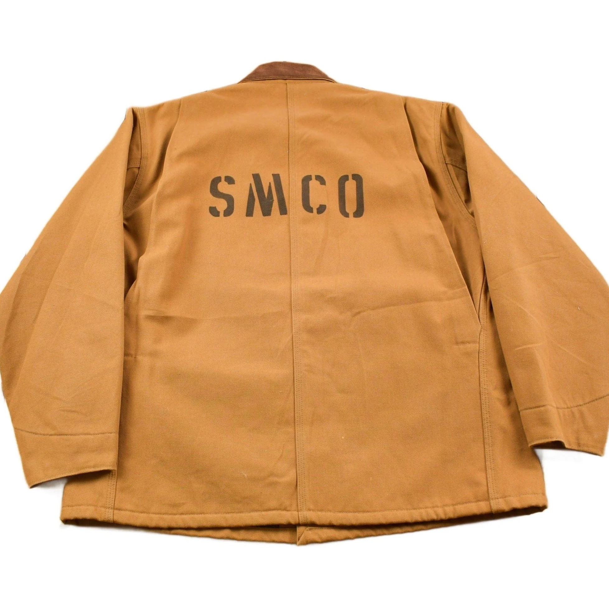 Vintage 1980s Deadstock Carhartt SMCO Blanket Lined Chore Coat Workwear Men's XL - Image 2