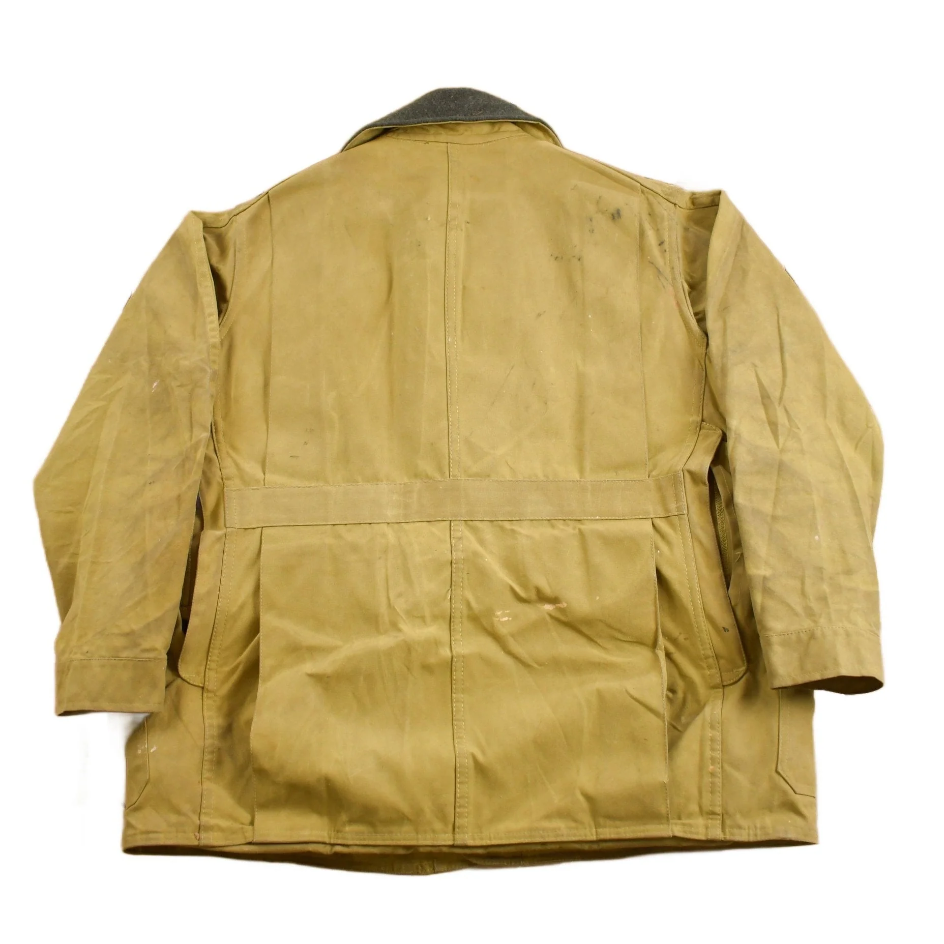 Vintage 1980s Distressed Filson Tin Cloth Cruiser Jacket Men's Large - Image 2