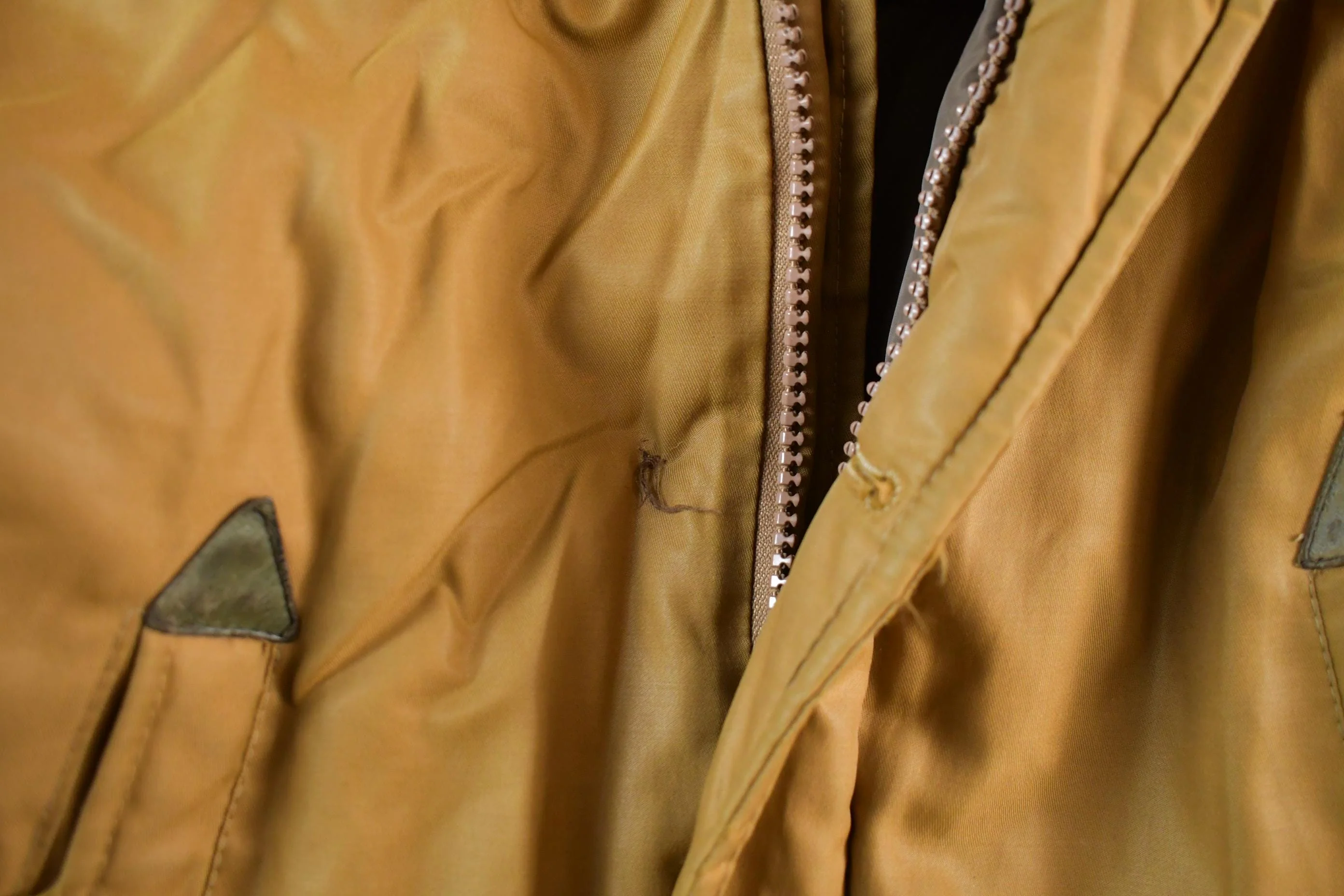 Vintage 1980s Down Full Zip Parka Puffer Jacket Men's L - Image 5